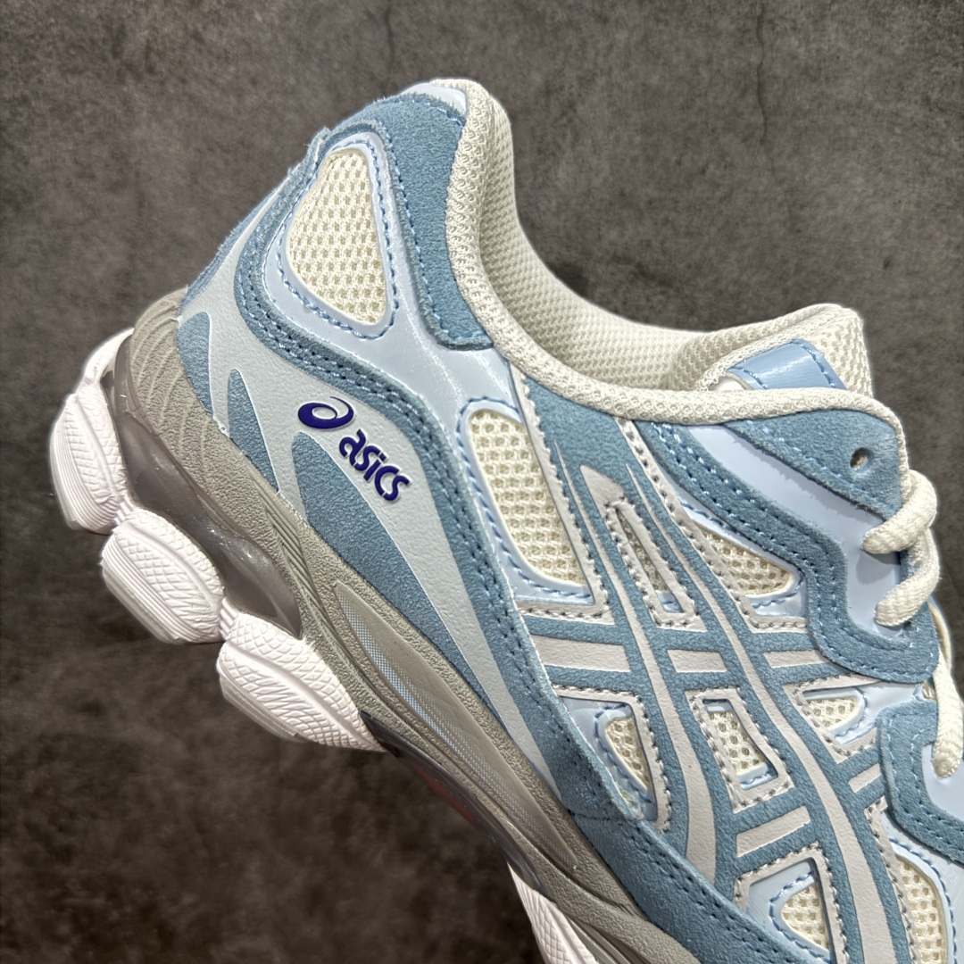 图片[7]-【总裁版本】顶级 Asics GEL-NYC系列 灰白 亚瑟士运动休闲透气专业跑鞋 行业领头版本 出货即巅峰 原鞋购入开发 原材料 原数据打造 完美版型 超完美做工 细节一步到位 原版对比无任何差别 #鞋面采用反绒皮与网布拼接 透气舒适兼具休闲时尚 结合简明的配色 展现品牌的传承及引领复古流行的主题 虎爪造型的LOGO  #鞋身稳定包裹系统 支撑鞋身 经典宽大鞋型配备防偏移设计提升包裹性 穿着舒适鞋面透气孔设计 提供透气性   尺码：36 37 37.5 38 39 40 40.5 41.5 42 42.5 43.5 44 44.5 45 46 47-选品中心
