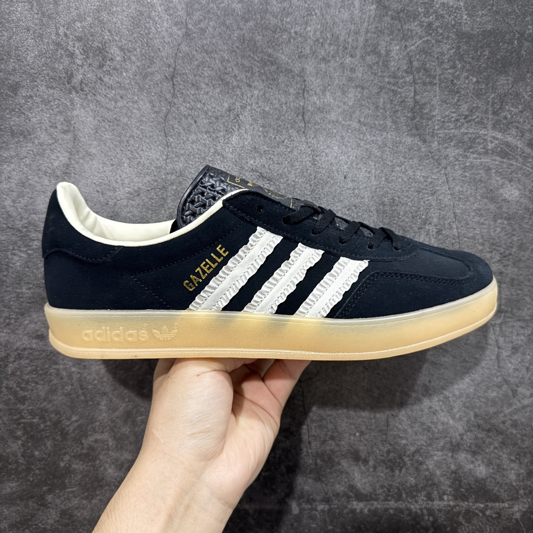  
【正确版】adidas originals GAZELLE INDOOR Wonder 黑色
此款鞋