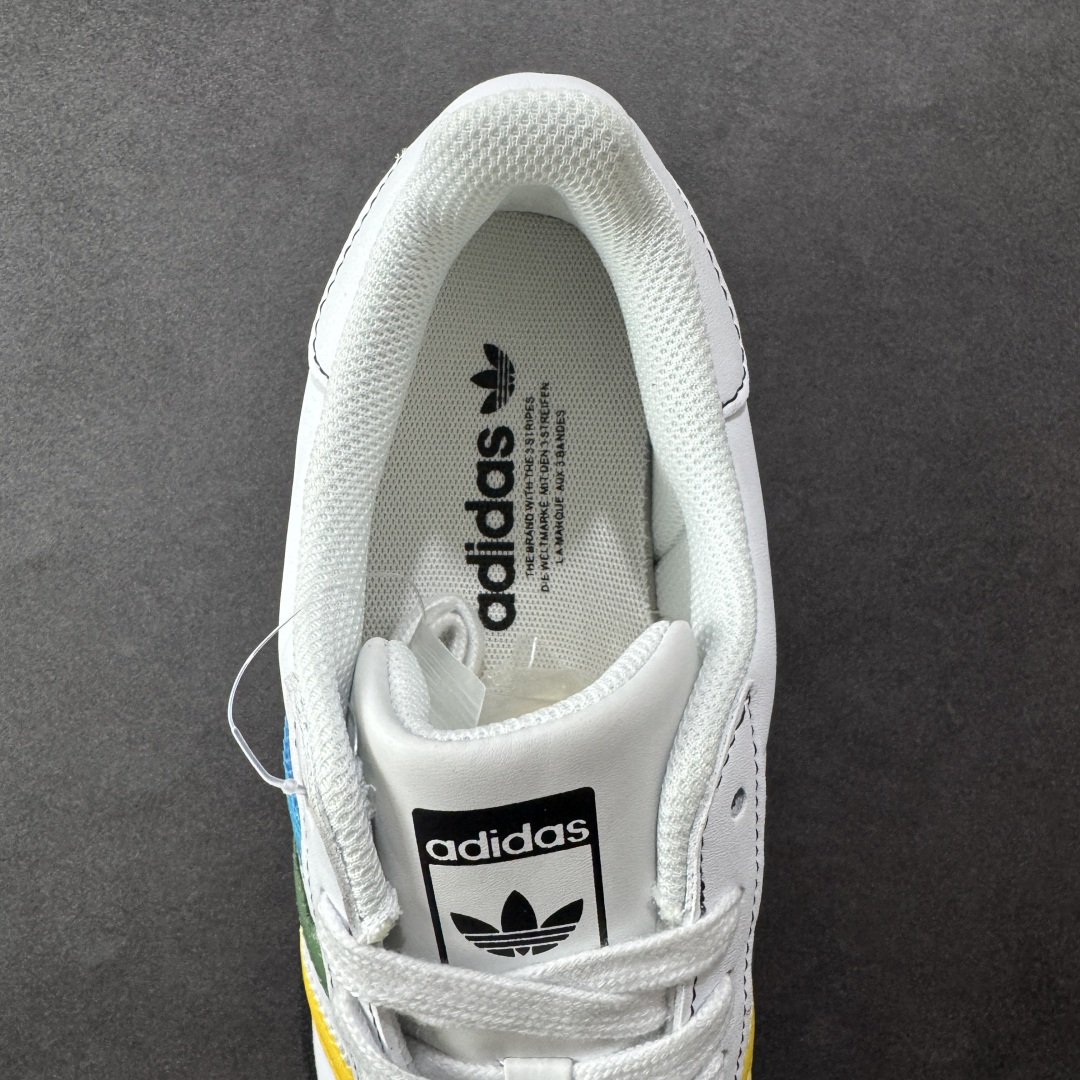 图片[7]-【定制版】AD Originals Superstar x 小雏菊 黑白 采用全新头层拼接皮革材质 后跟采用特色3D立体印字 渠道正品订单 诠释市场最高工艺水平 全鞋进口头层皮料打造 区别市面普通真标版本，进出专柜无压力 货号：BZ2538 尺码：36-45-选品中心