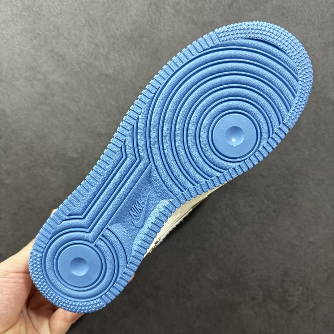 图片[9]-【定制版】NIke Air Force 1 \’07 Low “LV联名——米蓝四勾”空军一号 低帮 运动鞋 休闲鞋 折边针车 工艺难度大 原楦头原纸板 原装鞋盒 定制五金配件 内置全掌气垫 原厂鞋底 货号：XS2869-003 尺码：36 36.5 37.5 38 38.5 39 40 40.5 41 42 42.5 43 44 44.5 45 编码：HXSB320330-选品中心