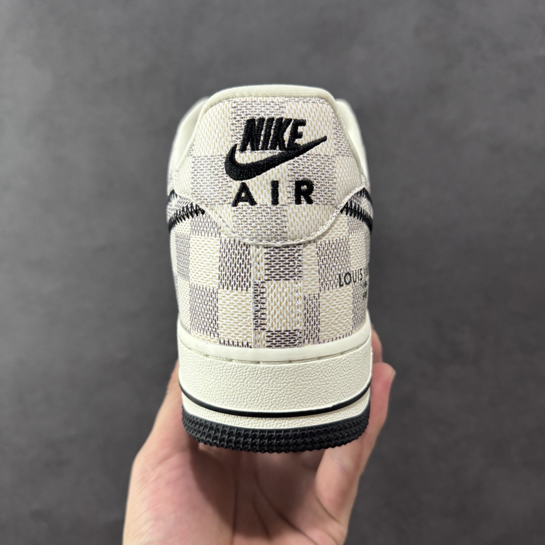 图片[4]-【定制版】Nike Air Force 1\’07 Low LV联名 格纹雾灰 空军一号低帮休闲板鞋 SC0601-562  #大厂纯原品质出货 纯正版型 定制鞋盒 皮料切割干净无任何毛边 细节完美 超高清洁度   尺码：36 36.5 37.5 38 38.5 39 40 40.5 41 42 42.5 43 44 44.5 45 编码：HXSB310320-选品中心