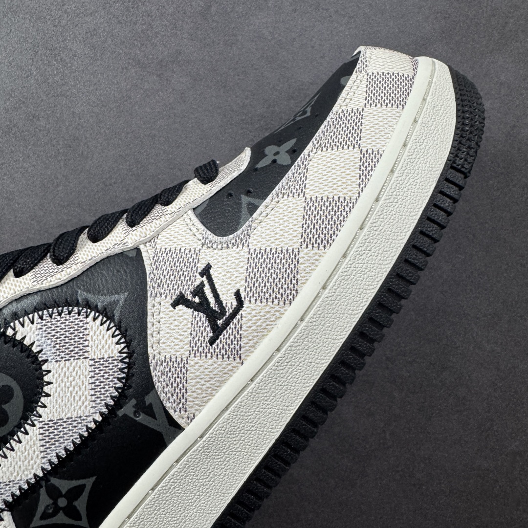 图片[5]-【定制版】Nike Air Force 1\’07 Low LV联名 格纹雾灰 空军一号低帮休闲板鞋 SC0601-562  #大厂纯原品质出货 纯正版型 定制鞋盒 皮料切割干净无任何毛边 细节完美 超高清洁度   尺码：36 36.5 37.5 38 38.5 39 40 40.5 41 42 42.5 43 44 44.5 45 编码：HXSB310320-选品中心