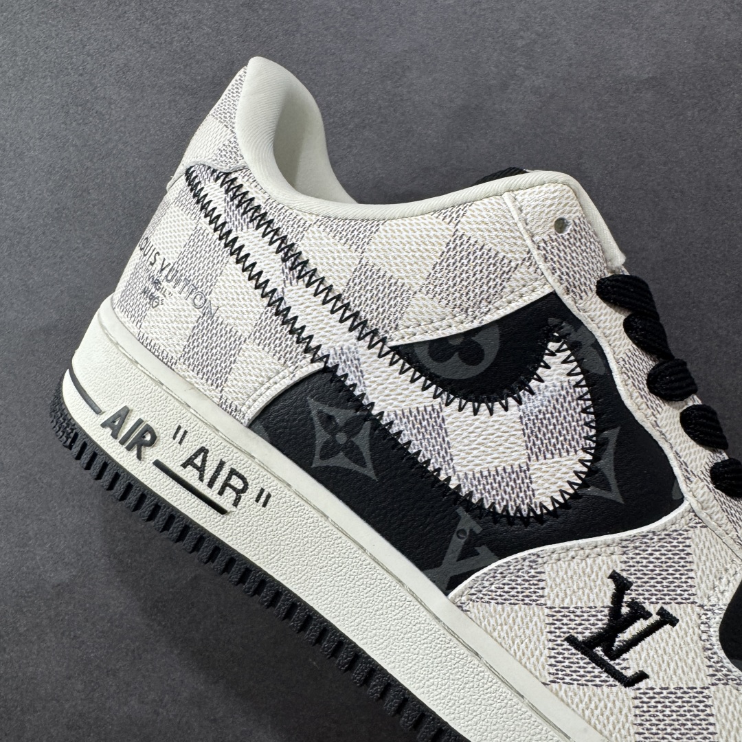 图片[6]-【定制版】Nike Air Force 1\’07 Low LV联名 格纹雾灰 空军一号低帮休闲板鞋 SC0601-562  #大厂纯原品质出货 纯正版型 定制鞋盒 皮料切割干净无任何毛边 细节完美 超高清洁度   尺码：36 36.5 37.5 38 38.5 39 40 40.5 41 42 42.5 43 44 44.5 45 编码：HXSB310320-选品中心
