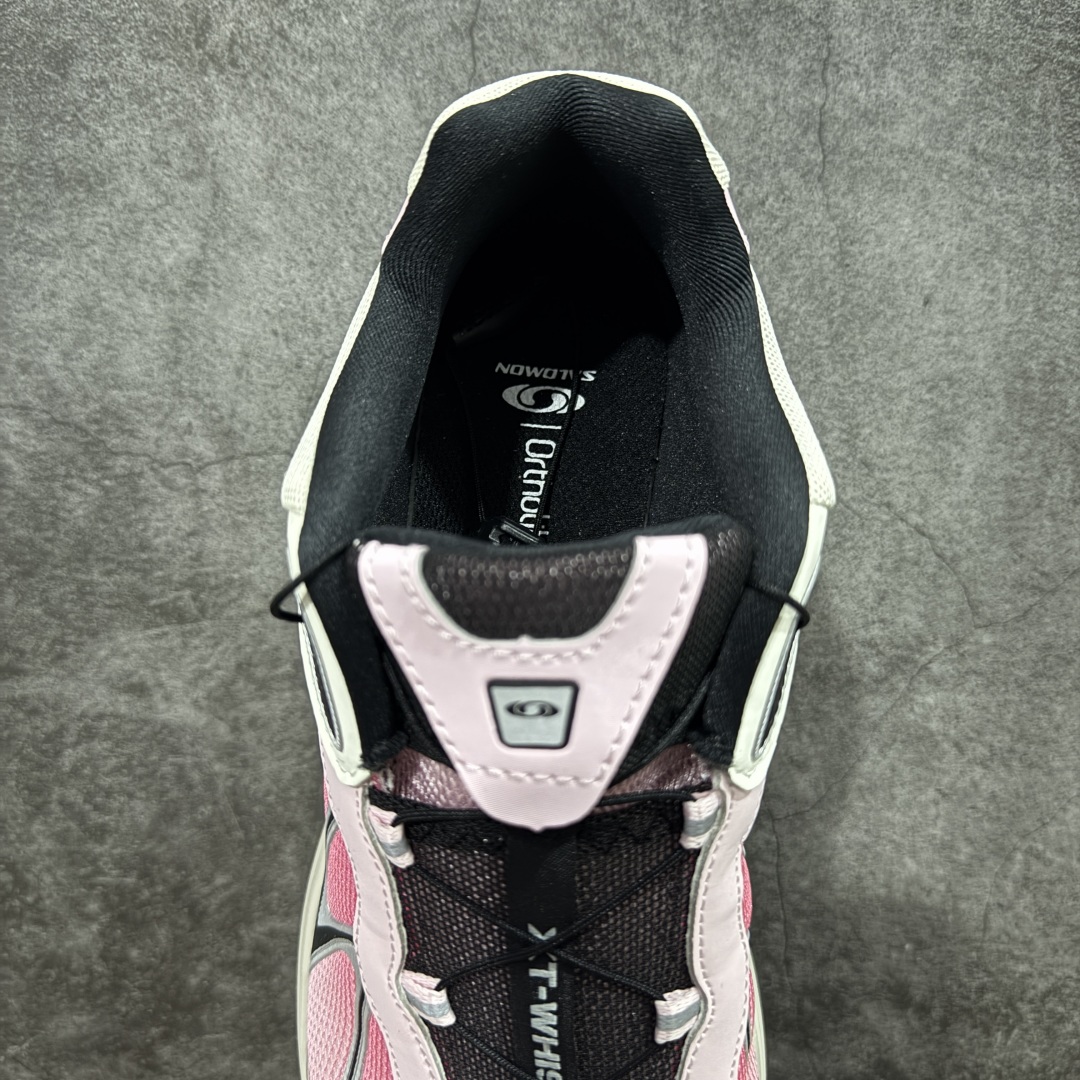 图片[8]-【666版本】SALOMON 萨洛蒙 XT-WHISPER 舒适百搭耐磨轻便低帮 休闲越野训练城市通勤跑步鞋 男女同款 白红渐变 纯原外贸平台特供订单 耗时半年巨作 #全套原纸板楦头开发 #原厂特供网布配套加持 #确保原汁原味 完美呈现版型 #原档数据独家私模五层组合大底 #男女鞋同步官方开发至46 #原装Ortholite轻量化鞋垫 #中底布带钢印编号 原厂TPU锁扣 #进口港宝加持 后跟自然饱满 还原公司包裹性 #鞋面采用SENSIFT贴合技术 #全方位贴合包裹脚型 #鞋跟部鞋底牵引设计 #提供强大的抓地性能 #更适应野外崎岖不平的道路 #基于 SALOMON 初代 XT 鞋身造型并搭载 4D ADVANCED CHASSIS™ 大底打造而成 为这款 XT-WHISPER 带来了多项足部控制与保护等功能性 如在运动过程中控制左右晃动的过程而提高稳定性、改善长途越野过程中足中到足尖的过渡、提高感知岩石的精确度以抵抗尖锐物体对脚底的伤害以及采用动态缓冲来增强穿着舒适感 从而减轻疲劳感 使 XT-WHISPER 成为一双舒适且安全的户外之履 货号：477612 尺码：36 36.5 37.5 38 38.5 39 40 40.5 41 42 42.5 43 44 45 46-选品中心