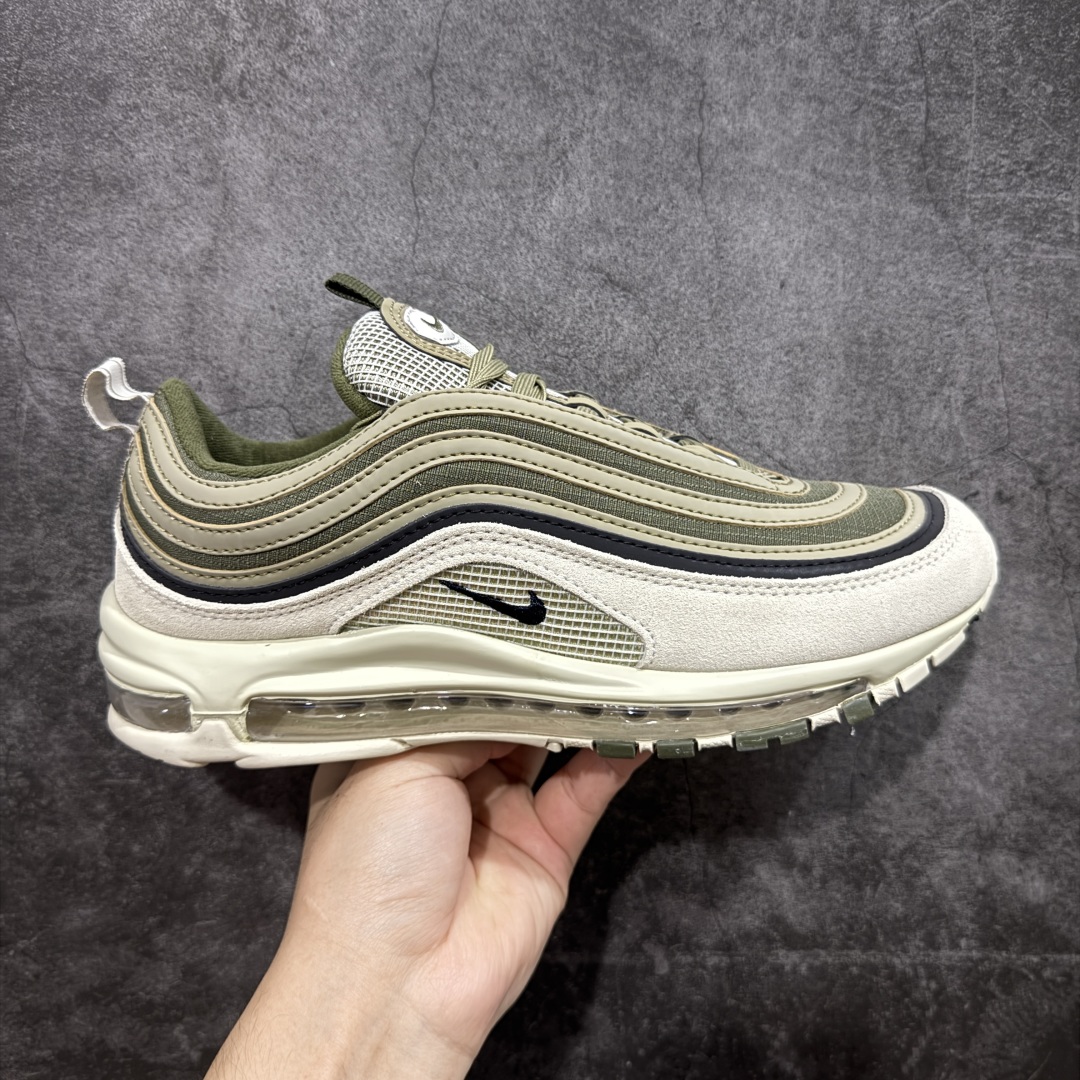 【纯原版】NK Air Max 97 OG 复古运动跑步鞋 绿色 FB9619-002 原装批次子弹 拆解原鞋开发 打造全市场最强版本子弹 这里只对比原鞋原厂TPU反光材料 市场首家原模原气垫 拒绝套用公底原档案Swoosh电绣 卡色匹配原版 尺码:36 36.5 37.5 38 38.5 39 40 40.5 41 42 42.5 43 44 44.5 45-选品中心