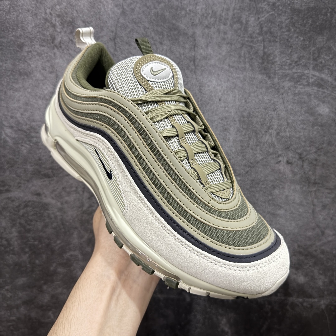 图片[3]-【纯原版】NK Air Max 97 OG 复古运动跑步鞋 绿色 FB9619-002 原装批次子弹 拆解原鞋开发 打造全市场最强版本子弹 这里只对比原鞋原厂TPU反光材料 市场首家原模原气垫 拒绝套用公底原档案Swoosh电绣 卡色匹配原版 尺码：36 36.5 37.5 38 38.5 39 40 40.5 41 42 42.5 43 44 44.5 45-选品中心
