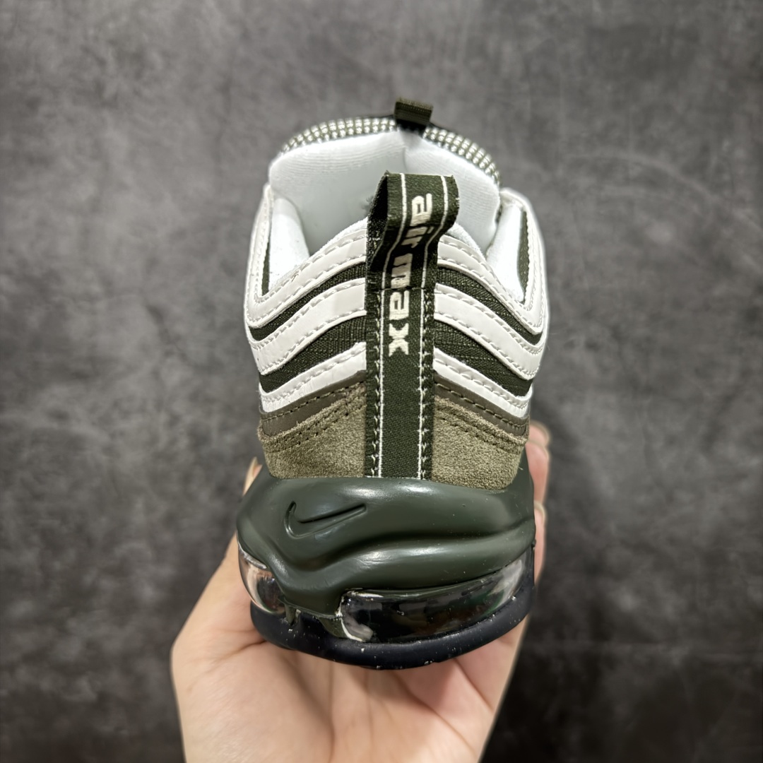 图片[4]-【纯原版】NK Air Max 97 OG 复古运动跑步鞋 绿色 FB9619-001 原装批次子弹 拆解原鞋开发 打造全市场最强版本子弹 这里只对比原鞋原厂TPU反光材料 市场首家原模原气垫 拒绝套用公底原档案Swoosh电绣 卡色匹配原版 尺码：36 36.5 37.5 38 38.5 39 40 40.5 41 42 42.5 43 44 44.5 45-选品中心