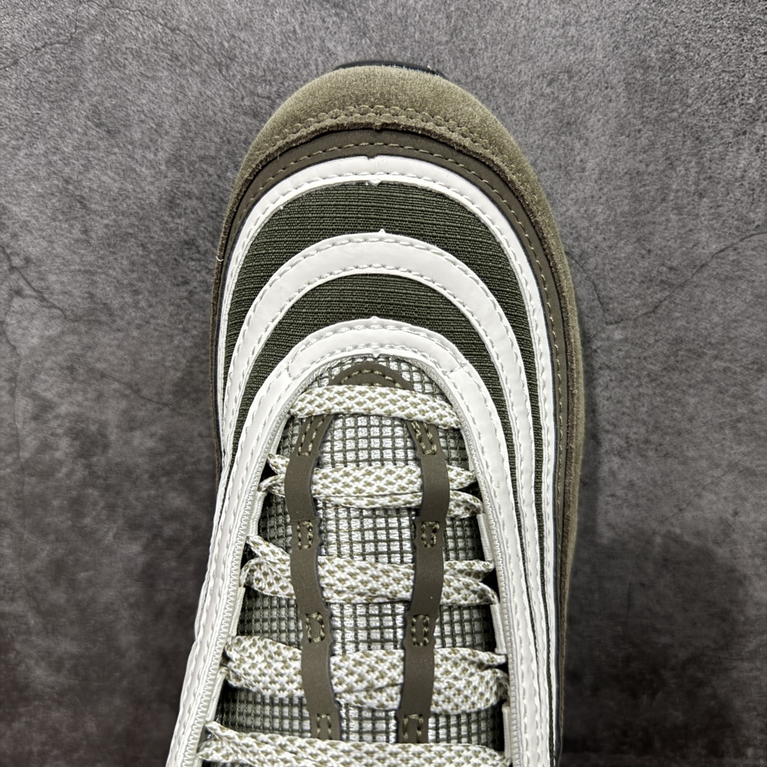 图片[5]-【纯原版】NK Air Max 97 OG 复古运动跑步鞋 绿色 FB9619-001 原装批次子弹 拆解原鞋开发 打造全市场最强版本子弹 这里只对比原鞋原厂TPU反光材料 市场首家原模原气垫 拒绝套用公底原档案Swoosh电绣 卡色匹配原版 尺码：36 36.5 37.5 38 38.5 39 40 40.5 41 42 42.5 43 44 44.5 45-选品中心