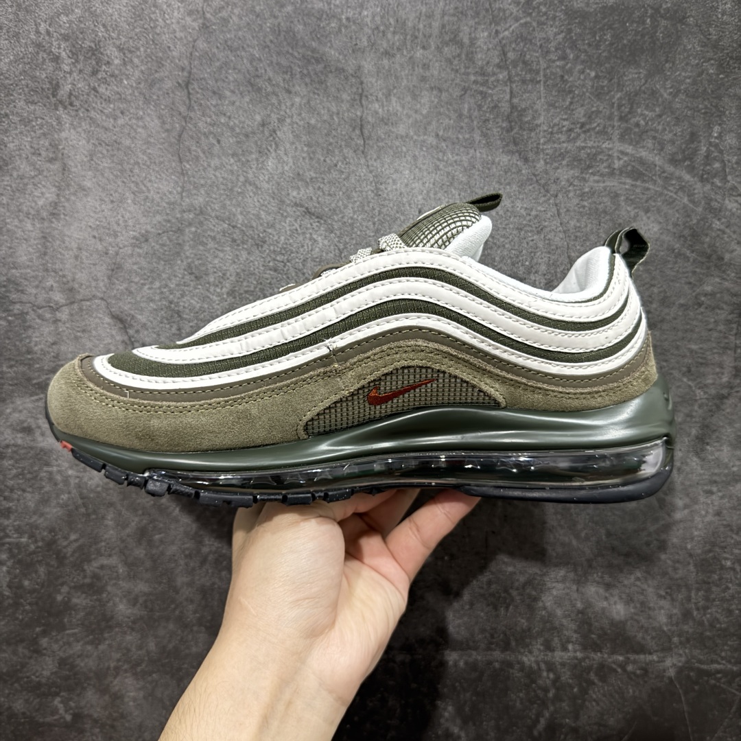 图片[2]-【纯原版】NK Air Max 97 OG 复古运动跑步鞋 绿色 FB9619-001 原装批次子弹 拆解原鞋开发 打造全市场最强版本子弹 这里只对比原鞋原厂TPU反光材料 市场首家原模原气垫 拒绝套用公底原档案Swoosh电绣 卡色匹配原版 尺码：36 36.5 37.5 38 38.5 39 40 40.5 41 42 42.5 43 44 44.5 45-选品中心