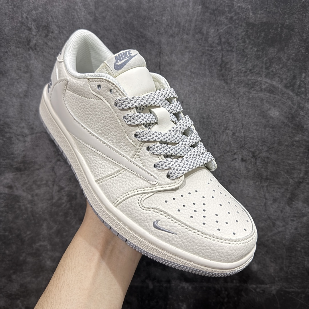 图片[3]-【定制版】Ts x Air Jordan 1 Low 定制配色 乔1 AJ1经典倒钩低帮休闲百搭板鞋 JP1628-255  公司级版本 定制鞋盒 大厂流水作业生产 超高清洁度 皮料切割干净无任何毛边 细节完美   尺码：36 36.5 37.5 38 38.5 39 40 40.5 41 42 42.5 43 44 44.5 45-选品中心