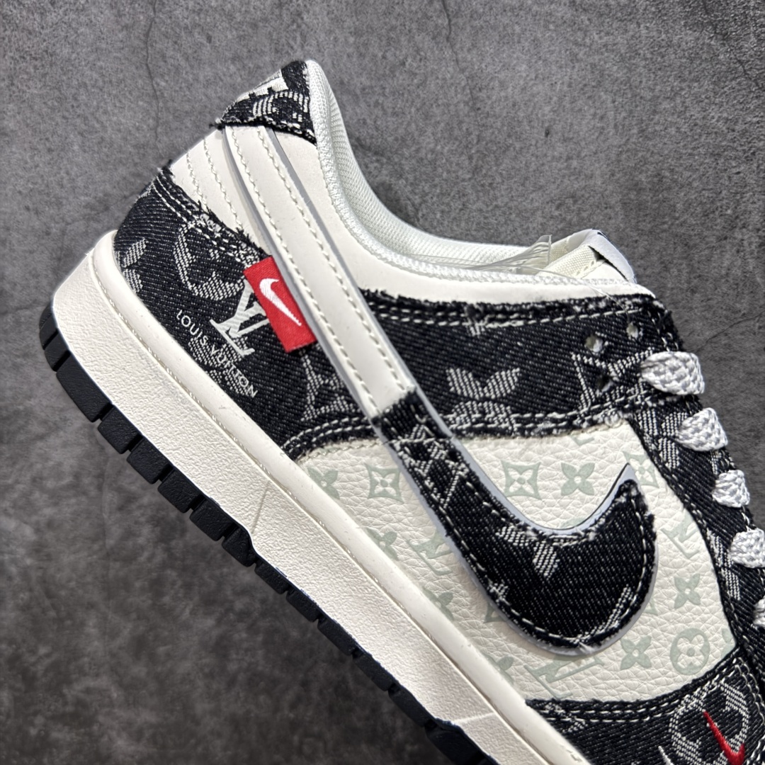 图片[7]-【定制版】Nike SB Dunk Low LV联名 双小勾牛仔 周年高端定制 低帮休闲板鞋 YX5066-378  #定制鞋盒 大厂纯原品质出货 超高清洁度 皮料切割干净无任何毛边 细节完美   尺码：36 36.5 37.5 38 38.5 39 40 40.5 41 42 42.5 43 44 44.5 45-选品中心