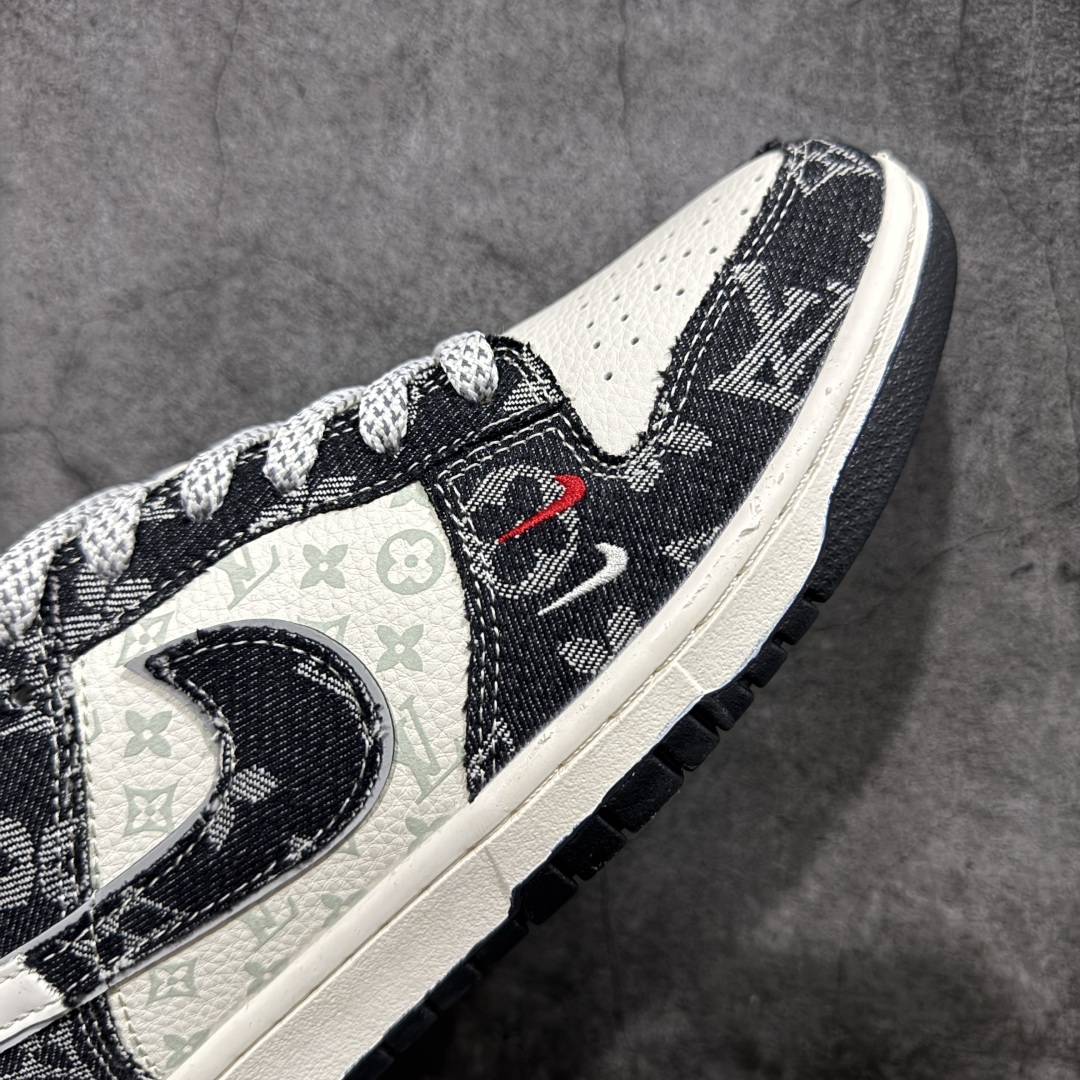 图片[6]-【定制版】Nike SB Dunk Low LV联名 双小勾牛仔 周年高端定制 低帮休闲板鞋 YX5066-378  #定制鞋盒 大厂纯原品质出货 超高清洁度 皮料切割干净无任何毛边 细节完美   尺码：36 36.5 37.5 38 38.5 39 40 40.5 41 42 42.5 43 44 44.5 45-选品中心