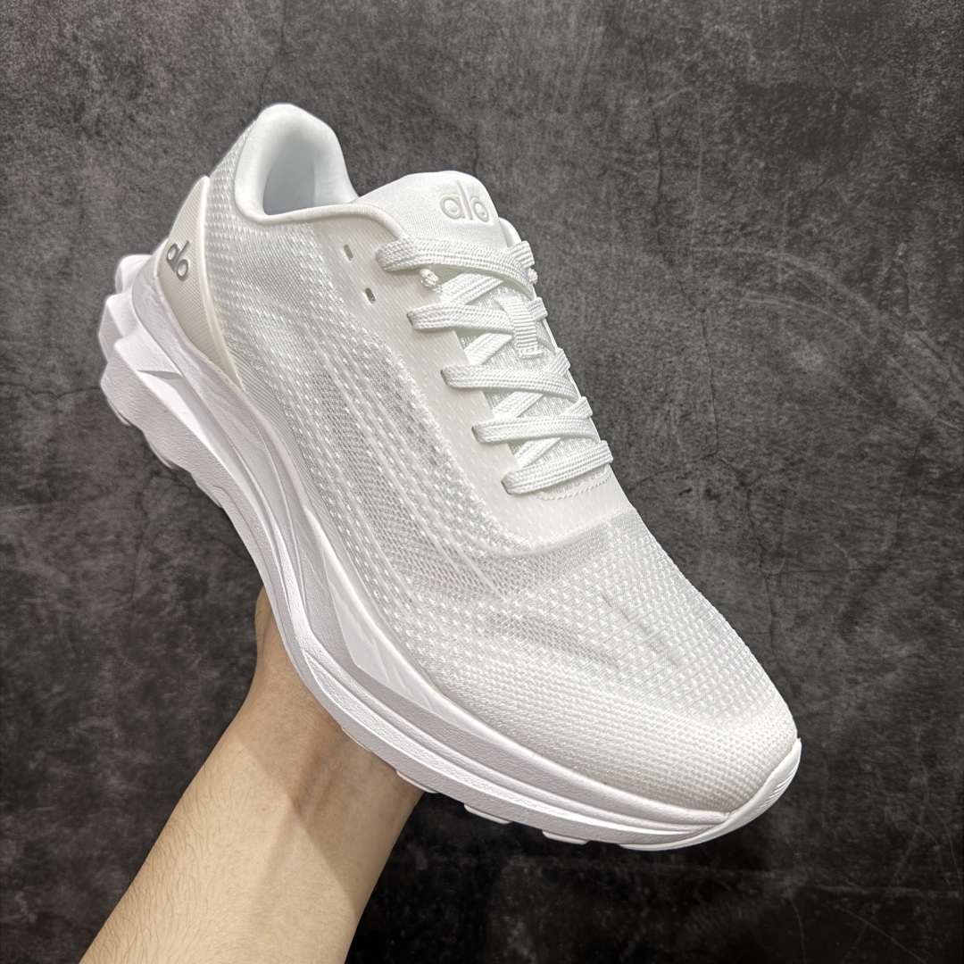 图片[3]-【PE版本】Alo Runner Mode96 明星同款 常青款增高低帮休闲运动鞋   超高品质 完美版型 清洁度超高 大厂采购原材料 多处细节一步到位 全新轻量EVA发泡缓震中底， 外置特殊防滑耐磨橡胶大底 厚度4cm增高效果 随意搭配的都好看的鞋子 尺码：36-45-选品中心