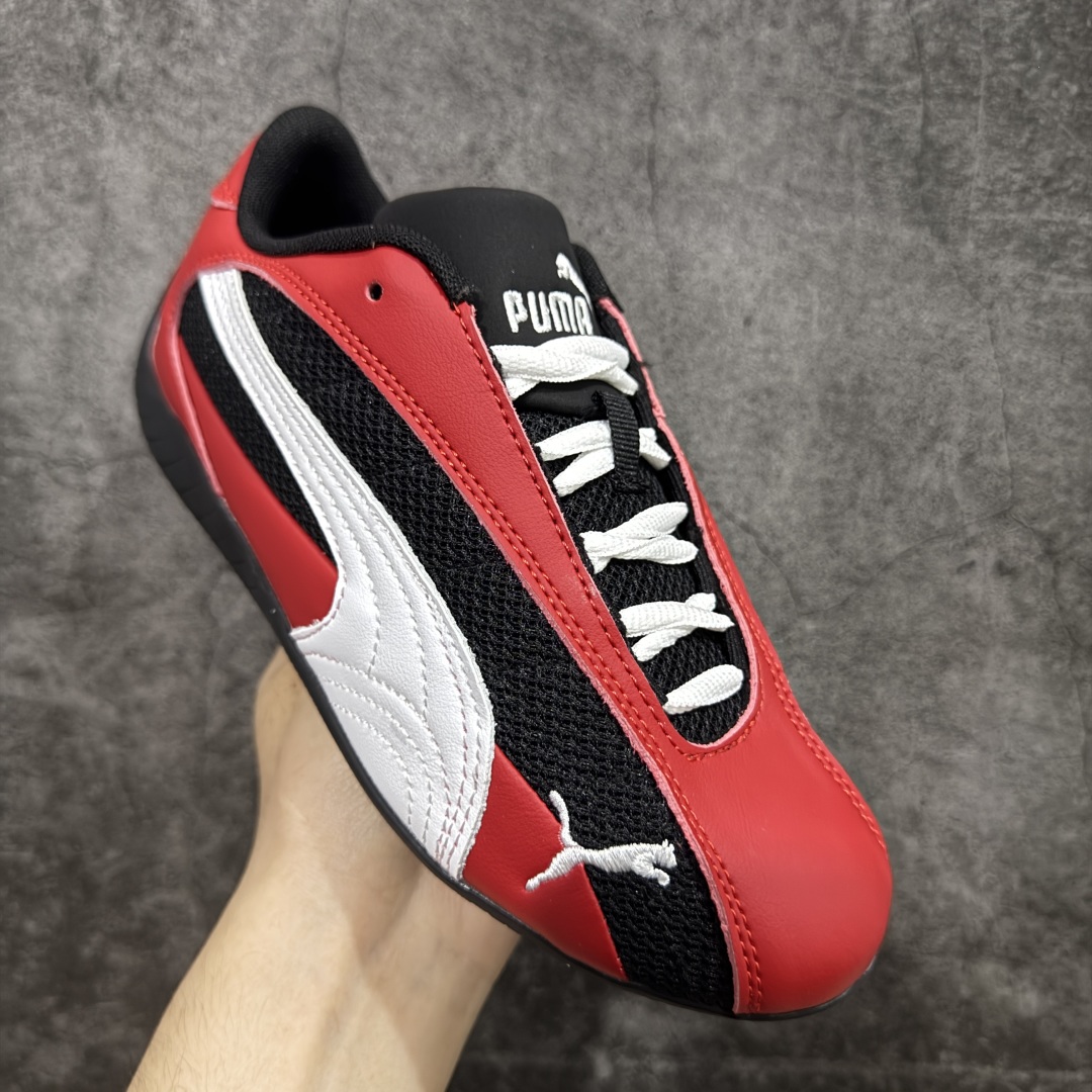 160 YH版本Puma Roma M Motorsport 彪马罗马阿莫尔系列低帮复古运动休闲赛车跑鞋 YY联名系列 黑色  402995-02