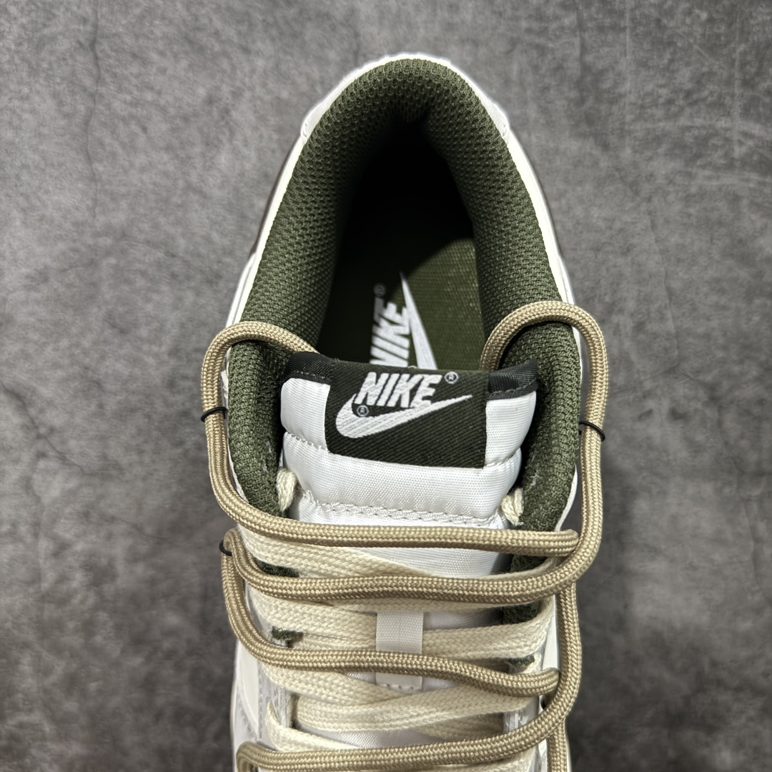 图片[8]-【YC纯原】Nike Dunk Low 羽毛 棕白 此款以经典Dunk Low为廓形，醇厚米白为画布，做旧白交织浅棕鞋带，如大地本色般沉稳包容。标志性黑 Swoosh 划破沉闷，后跟细腻羽毛图腾，是打破常规的个性签章。点缀一抹亮橙，激活视觉记忆。拒绝千篇一律，以细节夺目，重构都市步履美学。 货号： HF5441-102 尺码： 40 40.5 41 42 42.5 43 44 44.5 45 46-选品中心