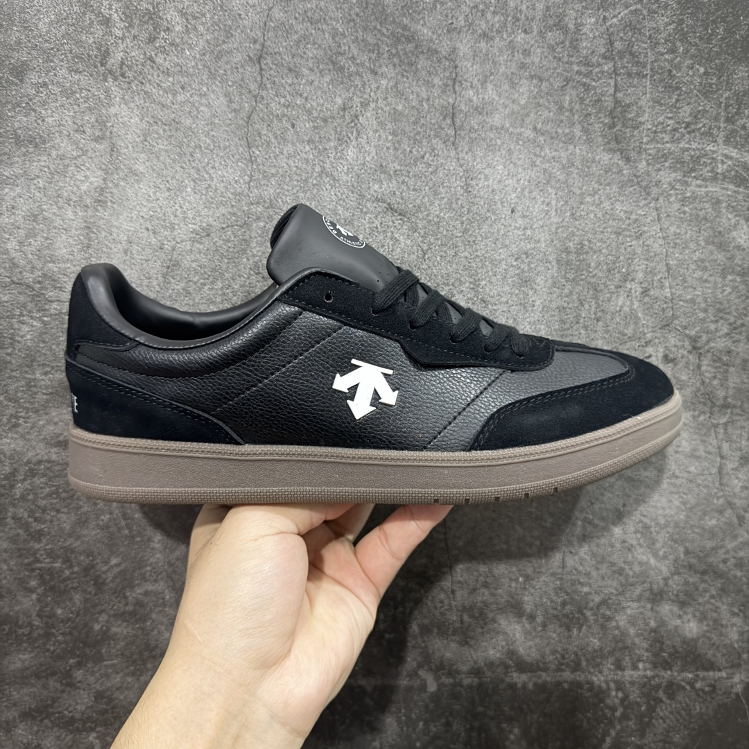 【公司级】迪桑特DESCENTE CHRON COURT SB 复古轻质 耐磨低帮 生活休闲鞋 尺码: 36-45-选品中心