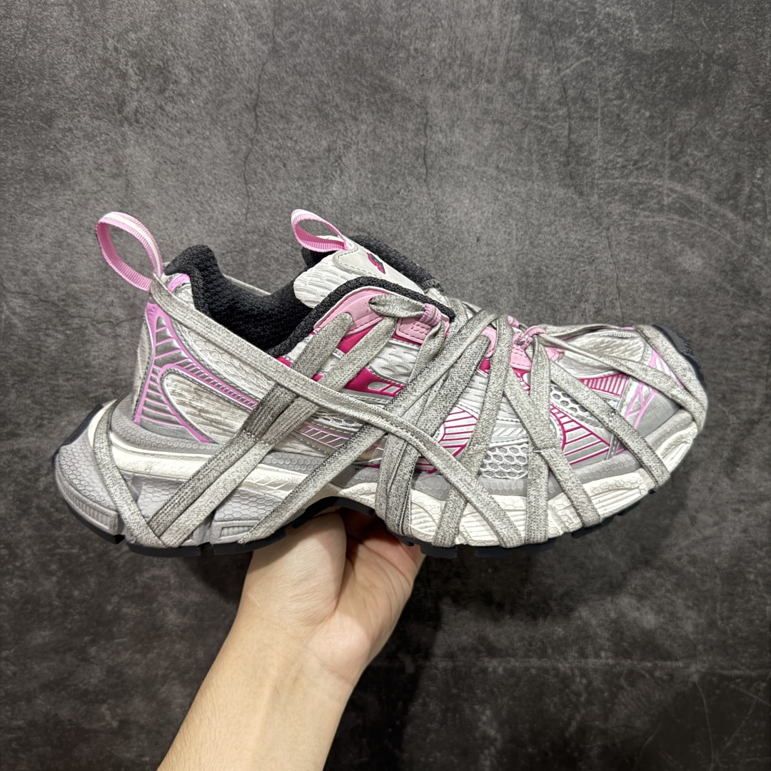 【X版2.0纯原】Balenciaga 3XL 蜘蛛侠 全新金属B扣黑色绑带 Sneaker XXXL 巴黎世家 系带老爹鞋 市面最顶没有之一 原厂楦头生产 网布 超纤 均采购于 原厂材料 不然穿出门就是一眼假 大底独立模具开发 细节修正 无数次版型调整 鞋子可随意对比正品! 尺码:35/42(偏大一码)-选品中心