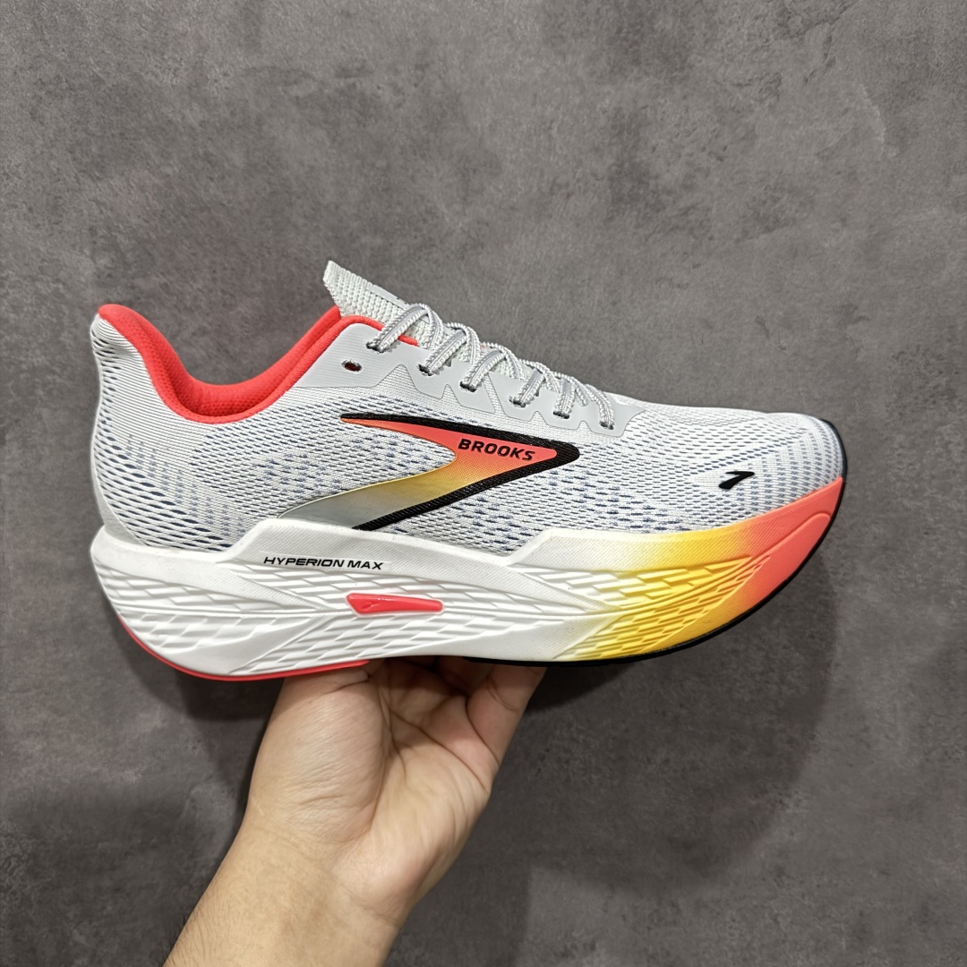 【HX纯原】BROOKS布鲁克斯Hyperion Max 2 烈风2 减震竞速马拉松专业跑鞋 超临界Q弹大底 正确鞋底带钢印 平台专供品质 货号:110434 1B 443 尺码:36 36.5 37.5 38 38.5 39 40 40.5 41 42 42.5 43 44 45 46-选品中心