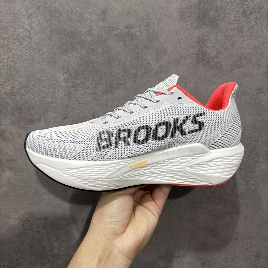 图片[2]-【HX纯原】BROOKS布鲁克斯Hyperion Max 2 烈风2 减震竞速马拉松专业跑鞋 超临界Q弹大底 正确鞋底带钢印 平台专供品质 货号：110434 1B 443 尺码：36 36.5 37.5 38 38.5 39 40 40.5 41 42 42.5 43 44 45 46-选品中心