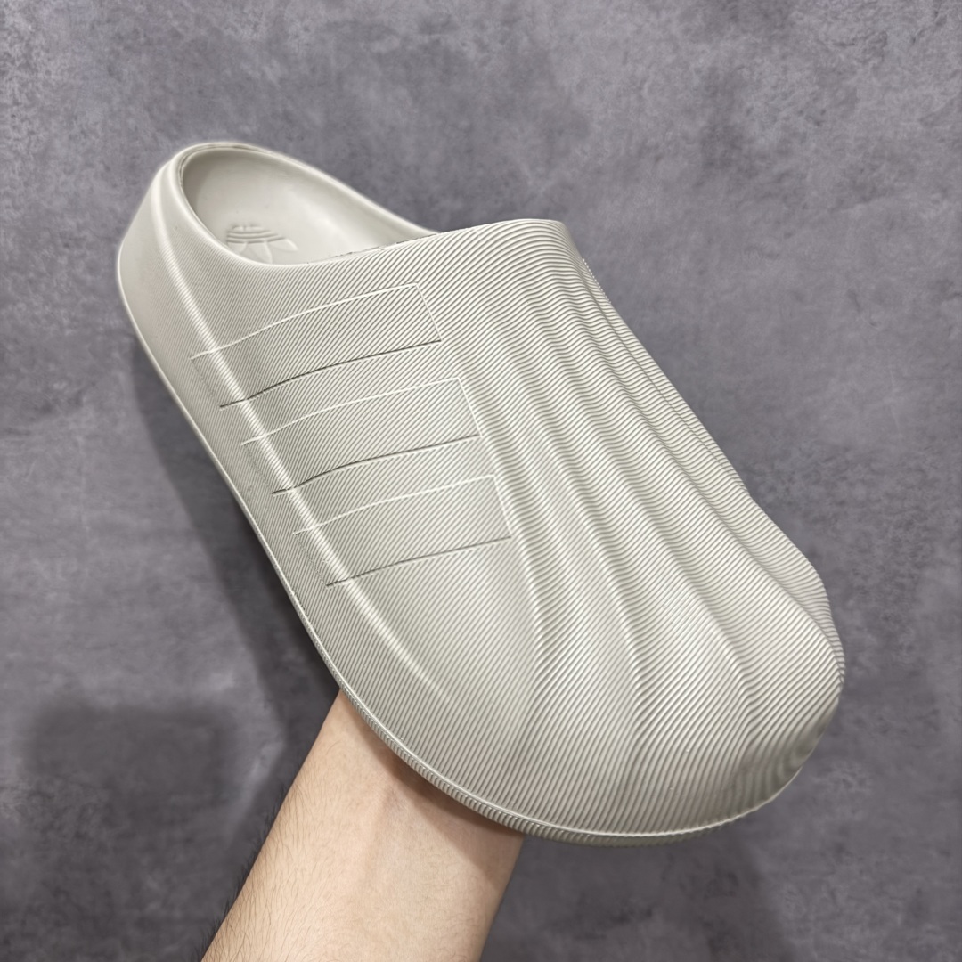 图片[3]-【w1版本】adidas originals adiFOM SUPERSTAR MULE 舒适 防滑包头拖鞋 男女同款 灰绿 IE0757 得物小红书网红达人明星同款 今夏爆款  尺码：36 37 38 39 40 41 42 43 44 45-选品中心