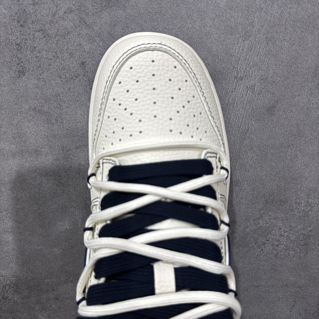 图片[5]-【定制版】Nike SB Dunk Low LV联名 海军蓝抽绳 周年高端定制 低帮休闲板鞋  #定制鞋盒 大厂纯原品质出货 超高清洁度 皮料切割干净无任何毛边 细节完美 货号：YX5066-370  尺码：36 36.5 37.5 38 38.5 39 40 40.5 41 42 42.5 43 44 44.5 45-选品中心