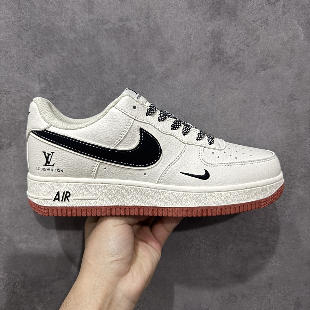 【定制版】NIke Air Force 1 \'07 Low “LV联名——米黑勾生胶”空军一号 低帮 运动鞋 休闲鞋 折边针车 工艺难度大 原楦头原纸板 原装鞋盒 定制五金配件 内置全掌气垫 原厂鞋底 货号:CS5288-020 尺码:36 36.5 37.5 38 38.5 39 40 40.5 41 42 42.5 43 44 44.5 45 编码:HXSB320330-选品中心