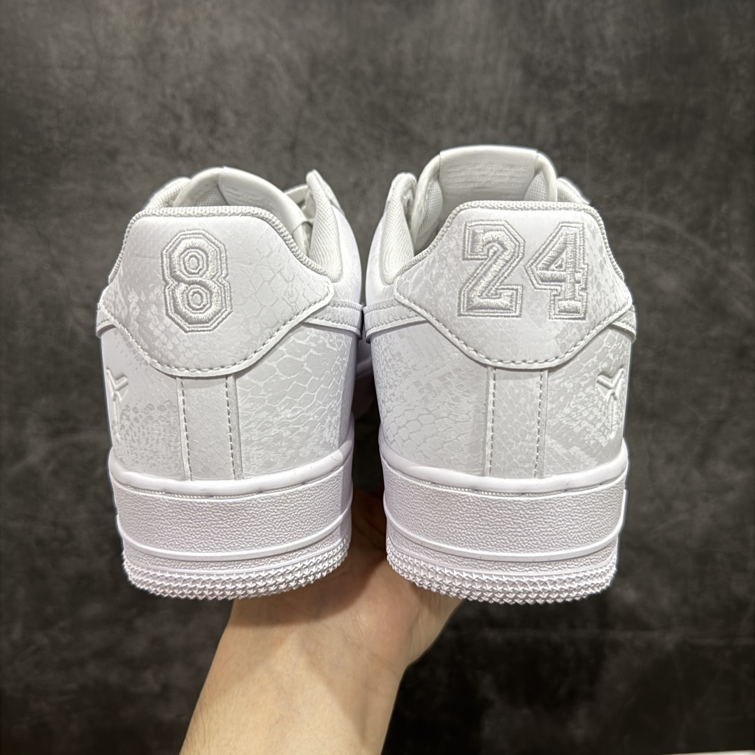 Top纯原Kobe x Nike Air Force 1'07 Low 科比 空军一号低帮休闲板鞋 IB0018-100