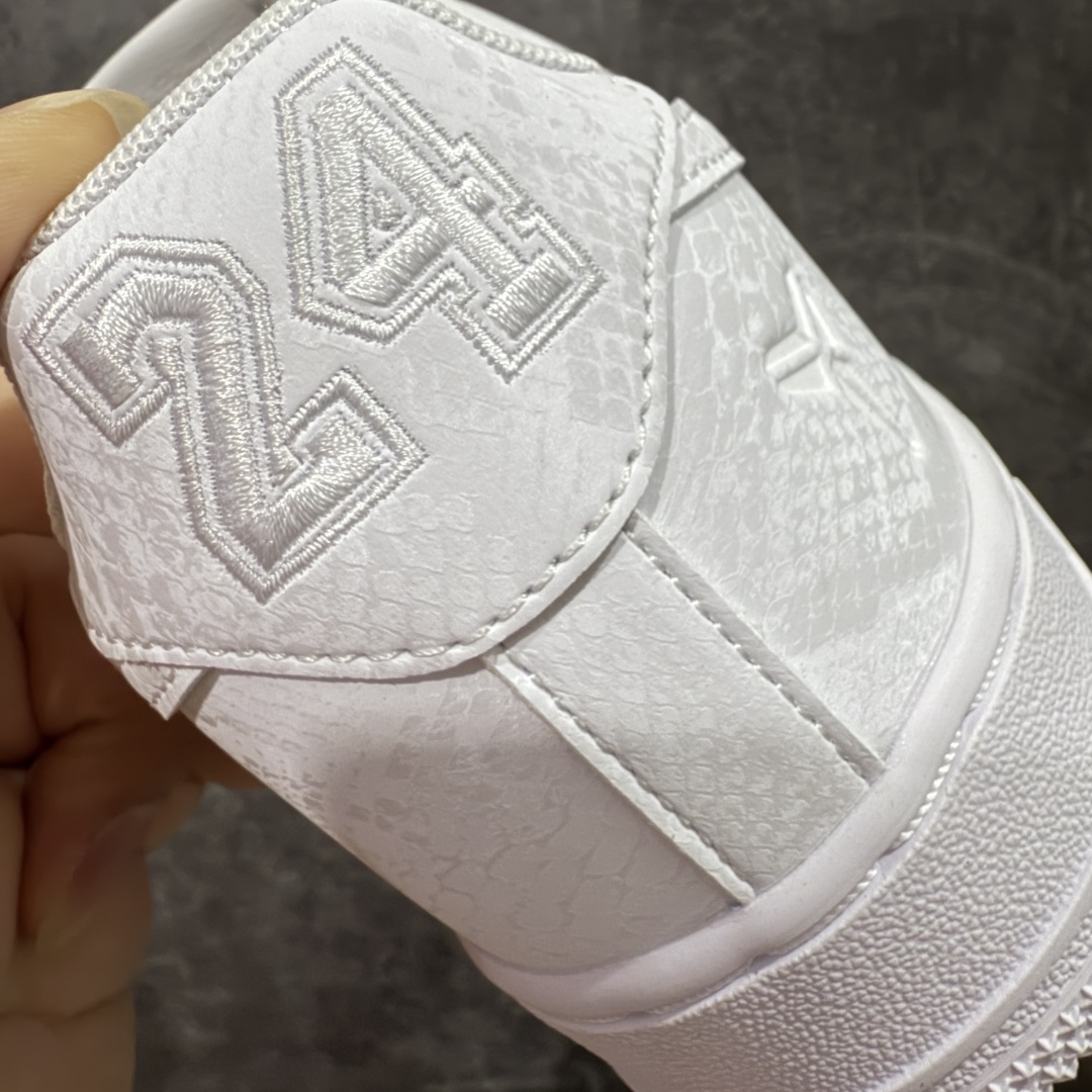 图片[2]-【Top纯原】Kobe x Nike Air Force 1\’07 Low 科比 空军一号低帮休闲板鞋  #原楦头原纸板 原装鞋盒 内置全掌气垫 原厂鞋底 货号：IB0018-100  尺码：40 40.5 41 42 42.5 43 44 44.5 45 46 47 48-选品中心