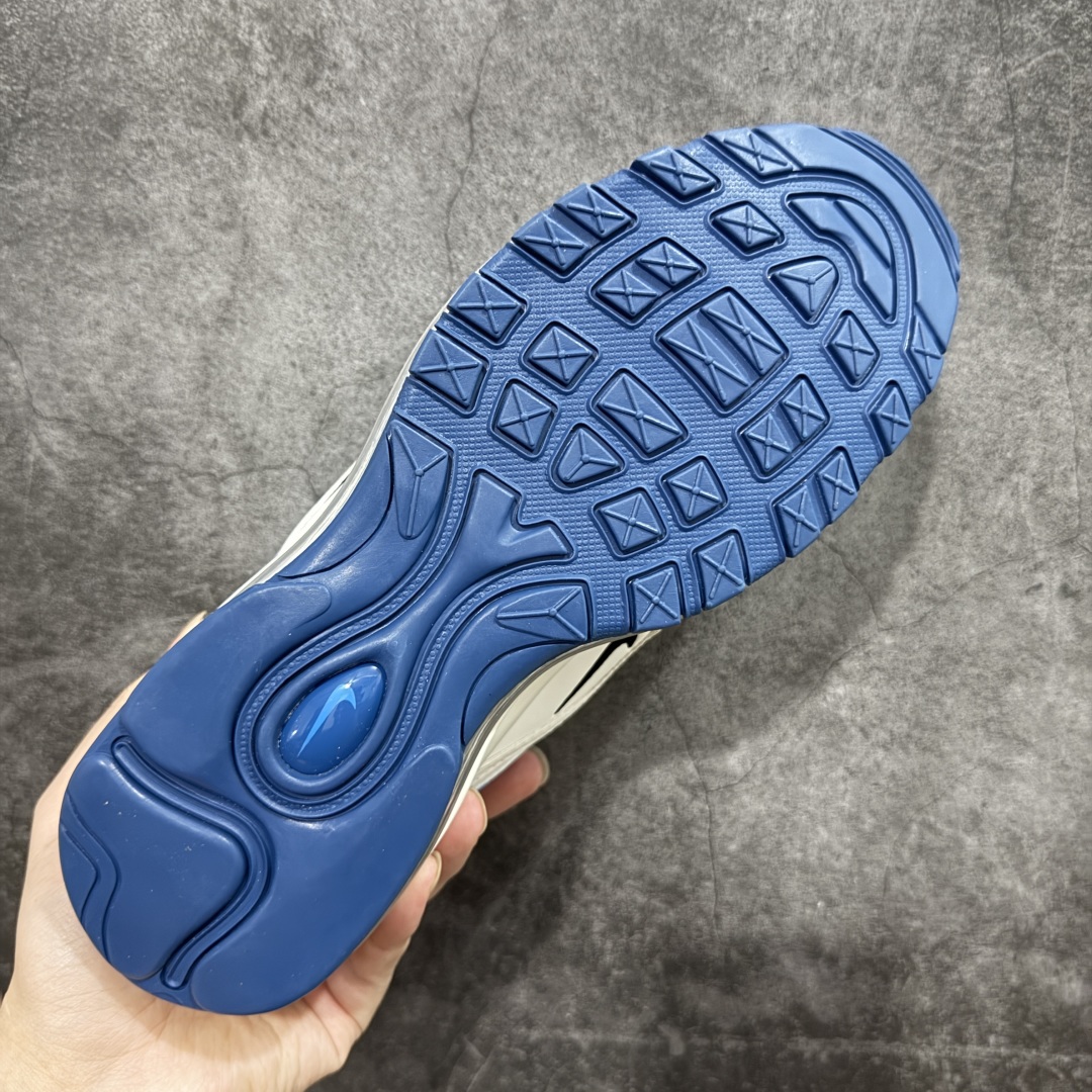 图片[9]-【纯原版】NK Air Max 97 OG 复古运动跑步鞋 白蓝 FN6957-100 原装批次子弹 拆解原鞋开发 打造全市场最强版本子弹 这里只对比原鞋原厂TPU反光材料 市场首家原模原气垫 拒绝套用公底原档案Swoosh电绣 卡色匹配原版 尺码：36 36.5 37.5 38 38.5 39 40 40.5 41 42 42.5 43 44 44.5 45-选品中心