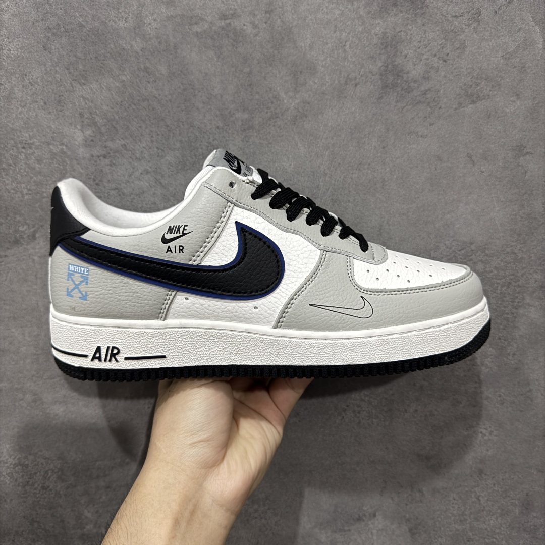 【定制版】NIke Air Force 1 \'07 Low × OFF WHITE 空军一号OW联名 低帮运动鞋休闲鞋 折边针车 工艺难度大 定制鞋盒 定制五金配件 内置全掌气垫 货号:DQ6628-162 尺码:36 36.5 37.5 38 38.5 39 40 40.5 41 42 42.5 43 44 44.5 45 编码:CCB290300-选品中心