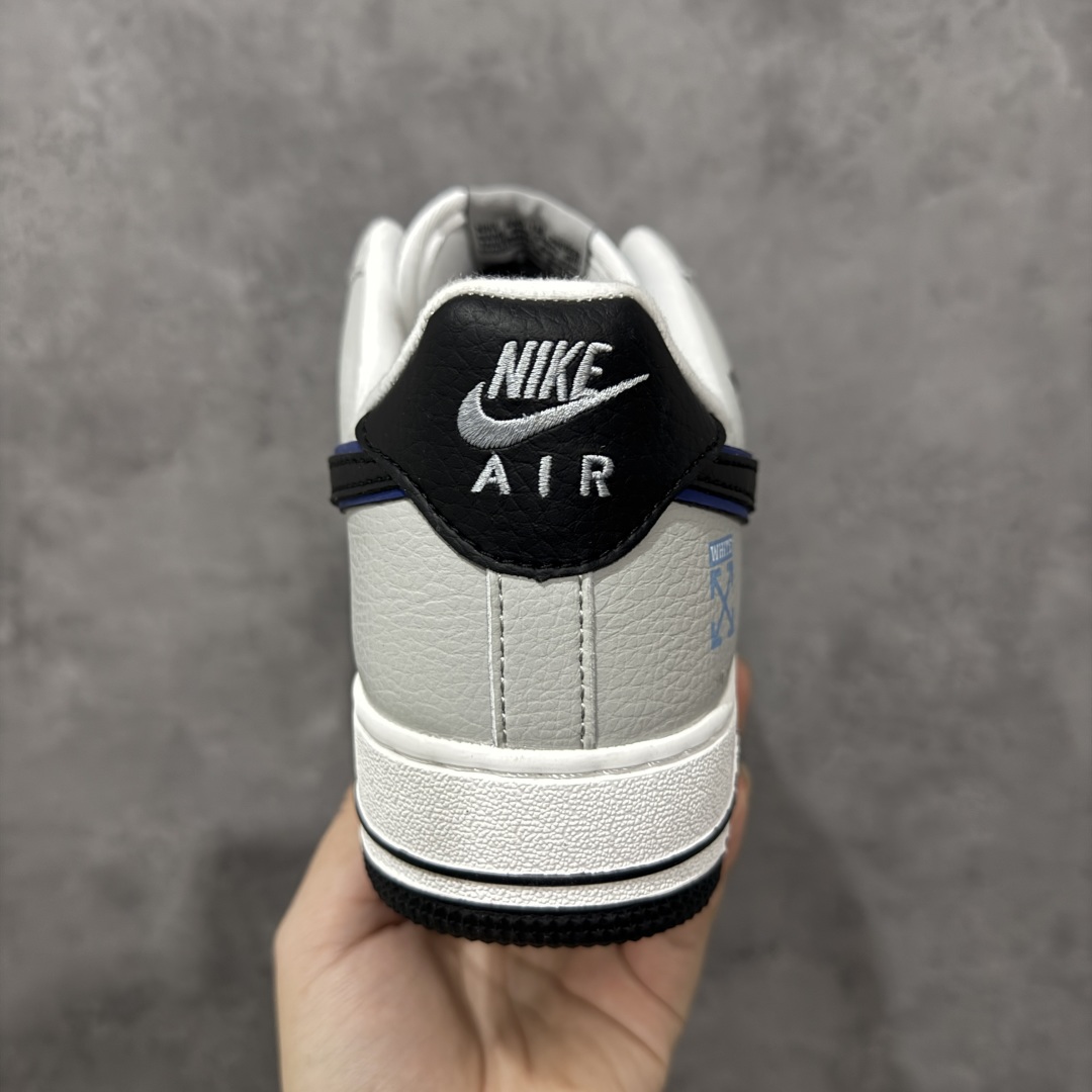 图片[4]-【定制版】NIke Air Force 1 \’07 Low × OFF WHITE 空军一号OW联名 低帮运动鞋休闲鞋 折边针车 工艺难度大 定制鞋盒 定制五金配件 内置全掌气垫 货号：DQ6628-162 尺码：36 36.5 37.5 38 38.5 39 40 40.5 41 42 42.5 43 44 44.5 45 编码：CCB290300-选品中心
