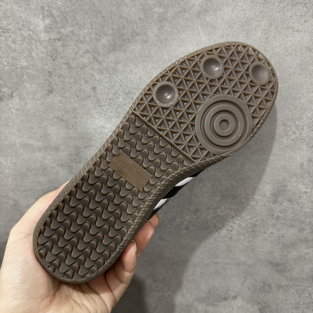 图片[9]-【定制版】Adidas originals Samba OG 灰白小花 此款以简约大方的造型设计，给人以随性休闲的时尚格调，穿着舒适轻便，运动灵活自如，蓝满足日常个性穿搭。 货号：IF4391 尺码：35 36 36.5 37 38 38.5 39 40-选品中心