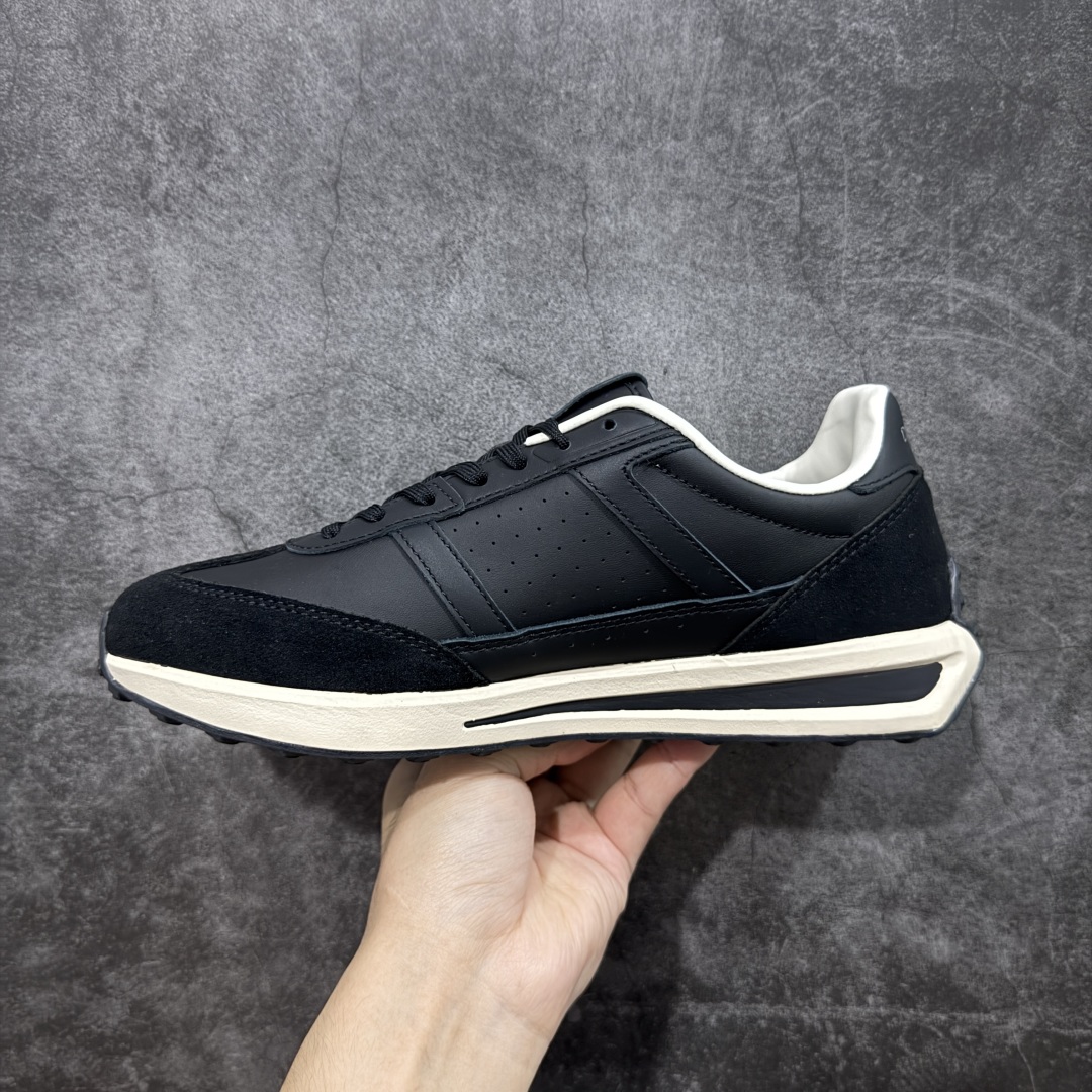 图片[2]-【纯原头层版】迪桑特DESCENTE Chron TRAINER 黑白皮内里 市面最优品质 区别市场版本 DESCENTE（迪桑特）创立于1935年，品牌名取自法语词汇，意为“滑降”。品牌箭头标识代表滑雪的三种技术“高速直线滑行”、“穿越”和“侧滑”，也寓意品牌在打造高端专业运动产品中不断追求完美的创新精神，致力于成为中国高端专业滑雪、综训、女子、铁人三项、高尔夫的第一品牌。 尺码：36 36.5 37 38 38.5 39 40 40.5 41 42 42.5 43 44 44.5 45-选品中心