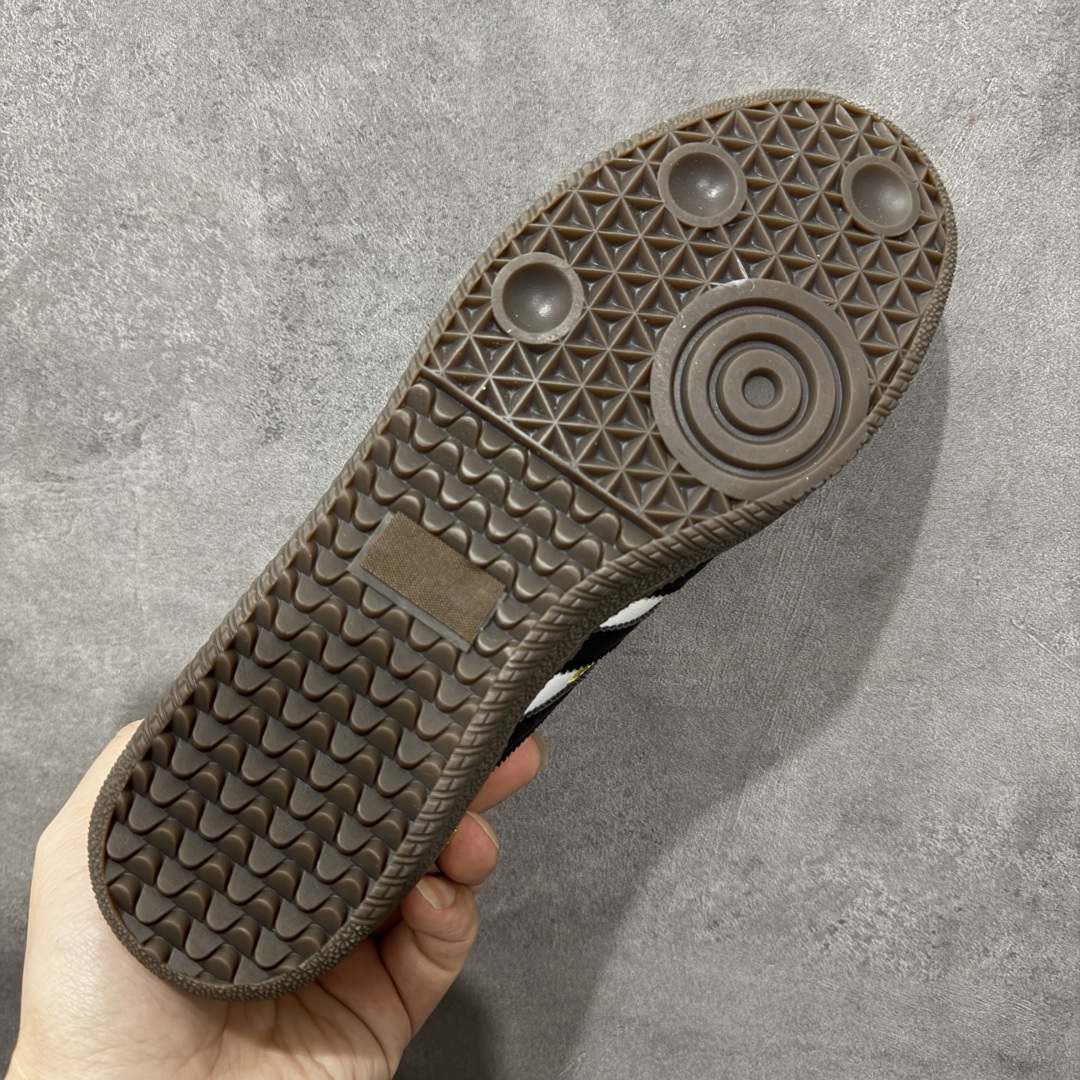 图片[9]-【定制版】Adidas originals Samba OG 灰白小花 此款以简约大方的造型设计，给人以随性休闲的时尚格调，穿着舒适轻便，运动灵活自如，蓝满足日常个性穿搭。 货号：IF4395 尺码：35 36 36.5 37 38 38.5 39 40-选品中心