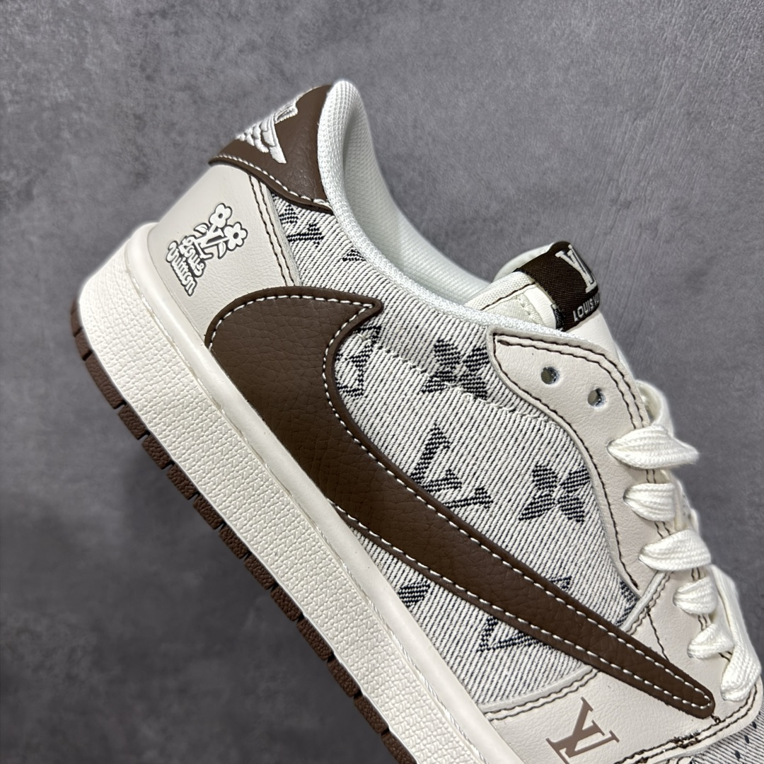 280 定制版Travis Scott x Fragment Design x Jordan Air Jordan 1 Low OG SP “LV联名——米棕布” 低帮休闲板鞋 XS7089-605-Chinese UA Cheap High Quatity Brand Clothes Bags handbags Sneakers wholesale wholesaler seller from China Factory suppliers Fashion Clothing Shoes best Quality Beautiful Price 280 定制版Travis Scott x Fragment Design x Jordan Air Jordan 1 Low OG SP “LV联名——米棕布” 低帮休闲板鞋 XS7089-605