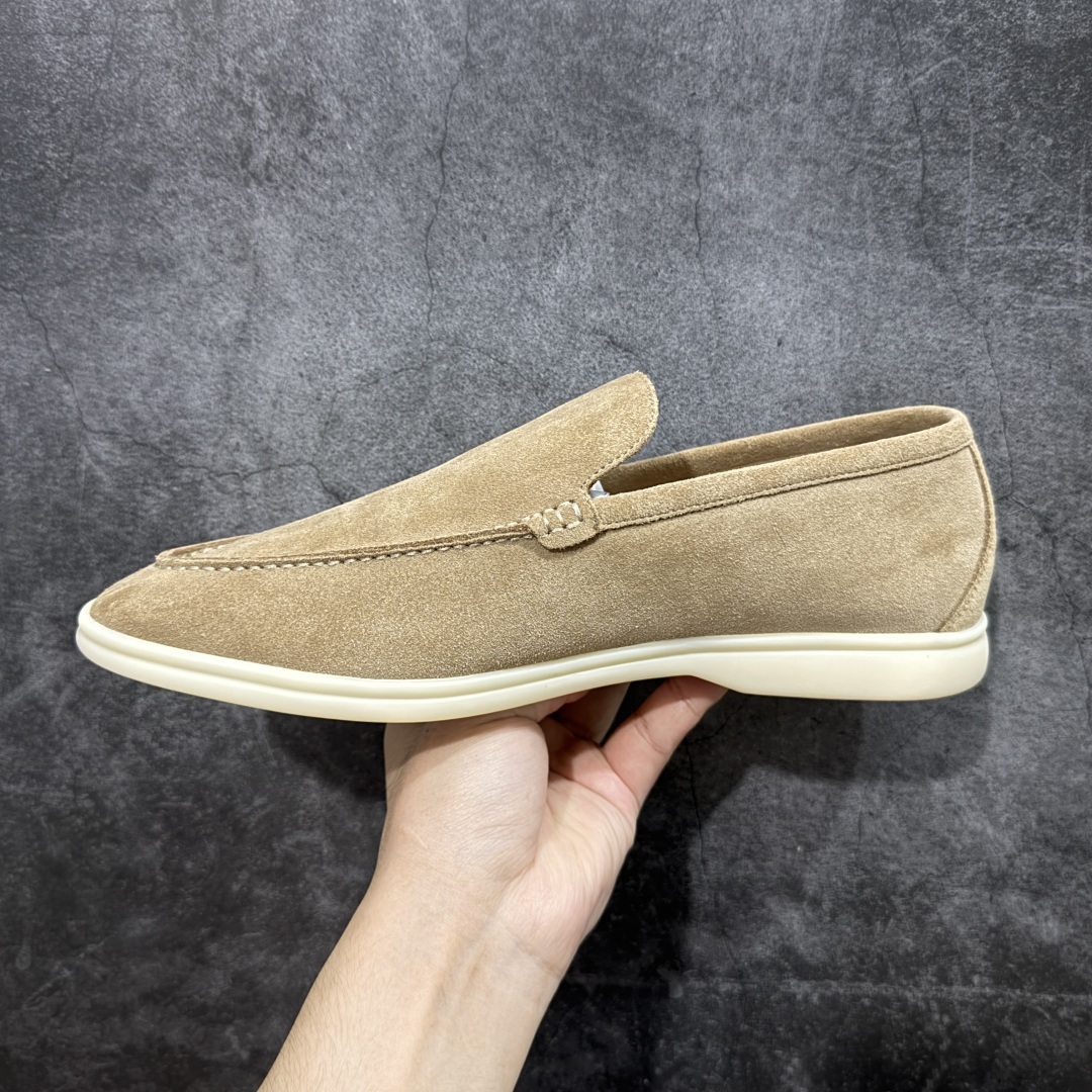  
【纯原】Loro Piana LP Walk Low 生活系列低帮复古百搭德训风休闲运动板鞋一脚蹬
