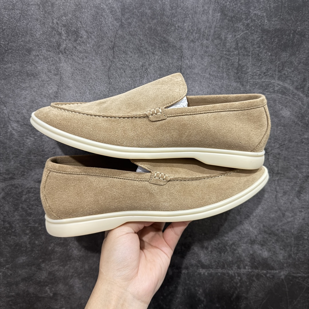  
【纯原】Loro Piana LP Walk Low 生活系列低帮复古百搭德训风休闲运动板鞋一脚蹬
