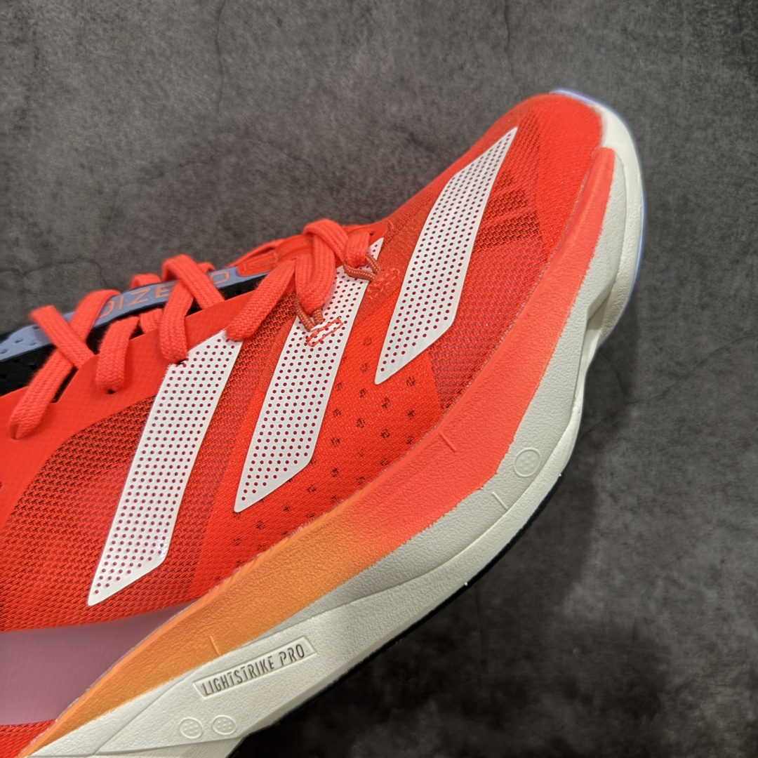 HD真碳组合底adidAdizero Adios Pro 3 舒适百搭减震防滑耐磨 低帮 碳板 马拉松跑步鞋 波士顿3代夏季透气网眼竞速跑鞋 GX9777