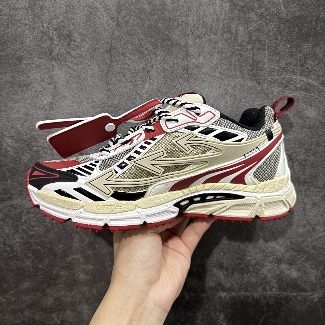  
【纯原】Off-White 2024年OW最新款跑鞋 
百分百原盒正确版 原楦原纸板数据开发 4层分