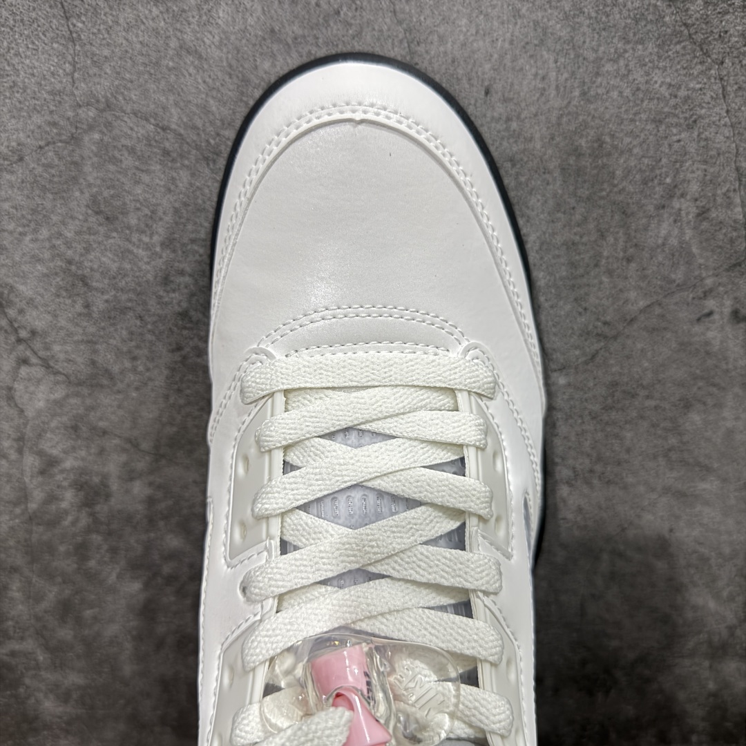  
【纯原】Air Jordan 5  Medium Soft Pink  AJ5乔5 文化篮球鞋白粉 