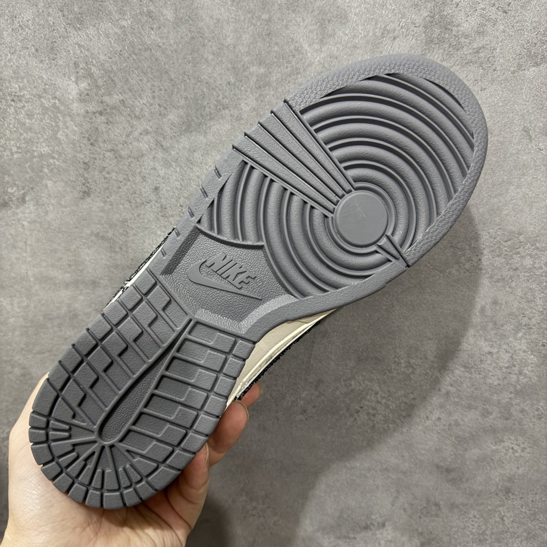  
【定制版】Nike SB Dunk Low x  Louis Vuitton 灰白黑牛仔双小勾满天星
