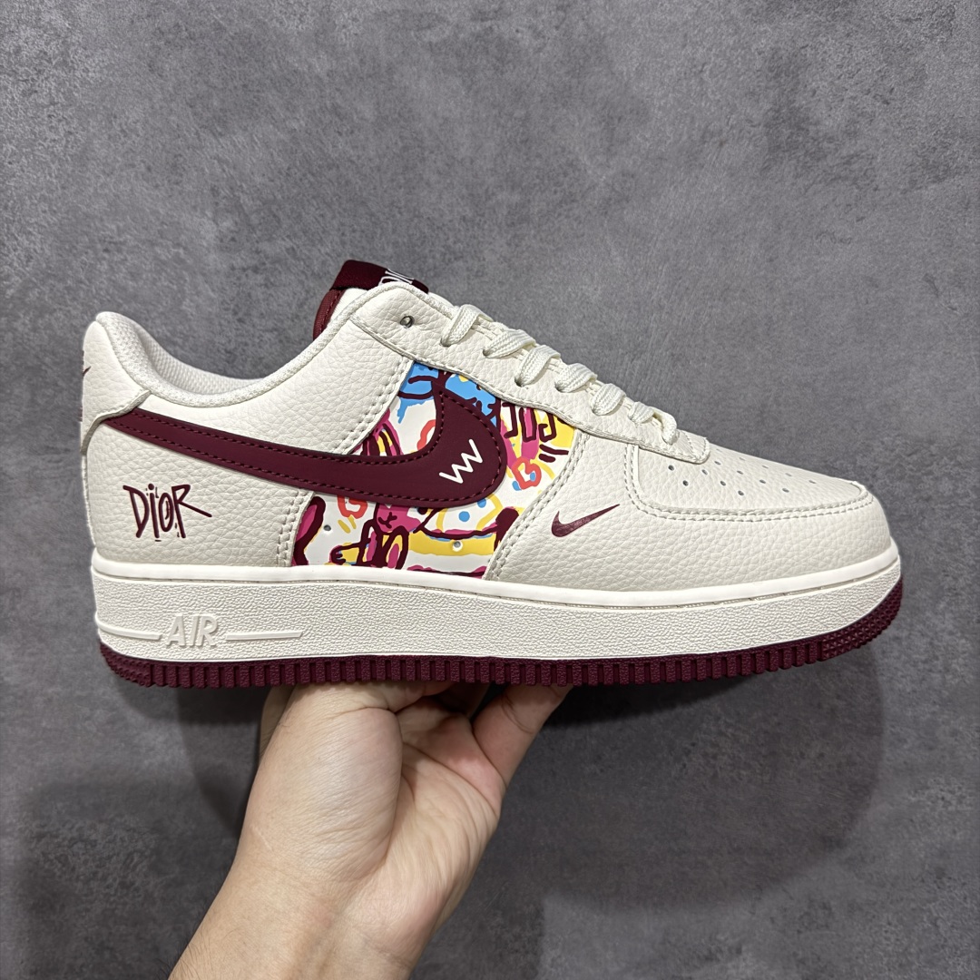  
【定制版】Nike Air Force 1 Low 07 x DIOR 白红小勾
原楦头原纸板 打造