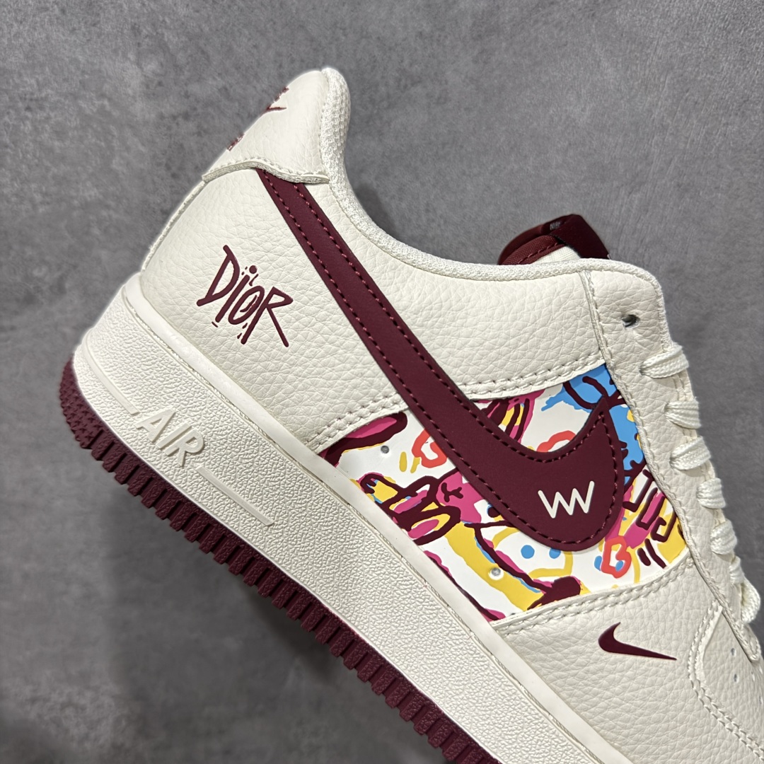  
【定制版】Nike Air Force 1 Low 07 x DIOR 白红小勾
原楦头原纸板 打造