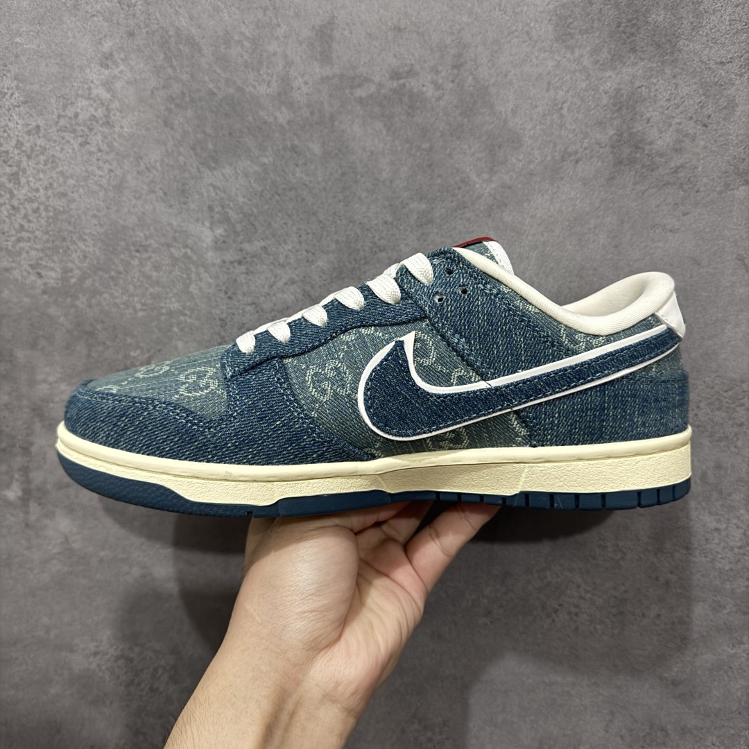  
【定制版】NIKE SB Dunk Low RETRO x GUCCI 牛仔蓝白
纯原大厂出品 极力