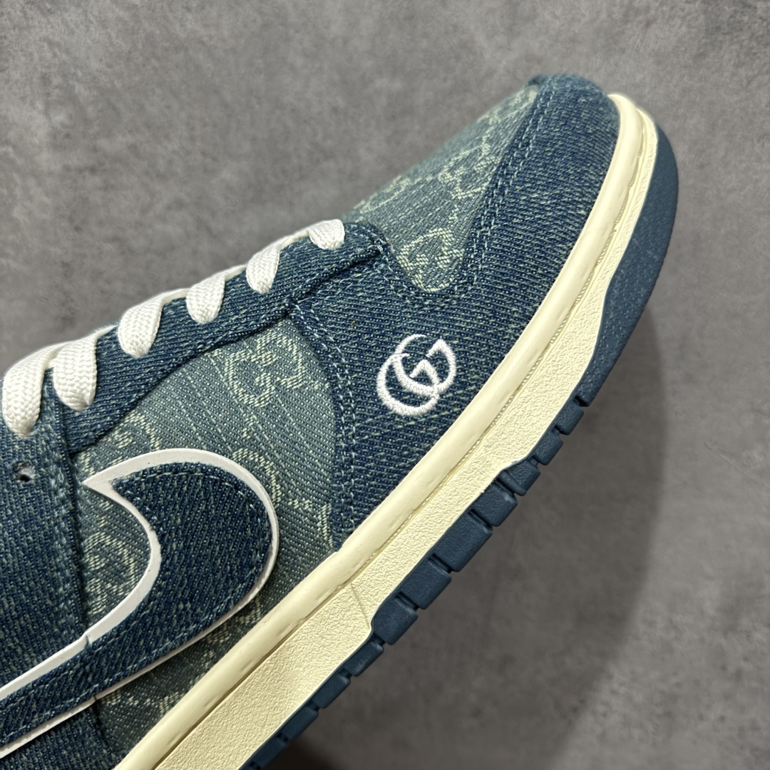  
【定制版】NIKE SB Dunk Low RETRO x GUCCI 牛仔蓝白
纯原大厂出品 极力