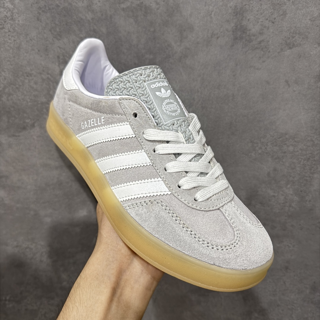 图片[3]-【公司级】Adidas Originals Gazelle Indoor JQ7008 三叶草复古休闲防滑耐磨低帮板鞋  尺码：35 36 36.5 37 38 38.5 39 40 40.5 41 42 42.5 43 44 44.5 45-选品中心