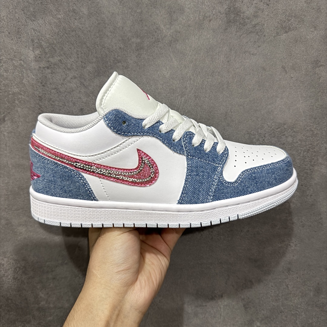  
【K版】Air Jordan AJ1 Low 低帮 白蓝粉牛仔 HQ2001-400

全新流水线出