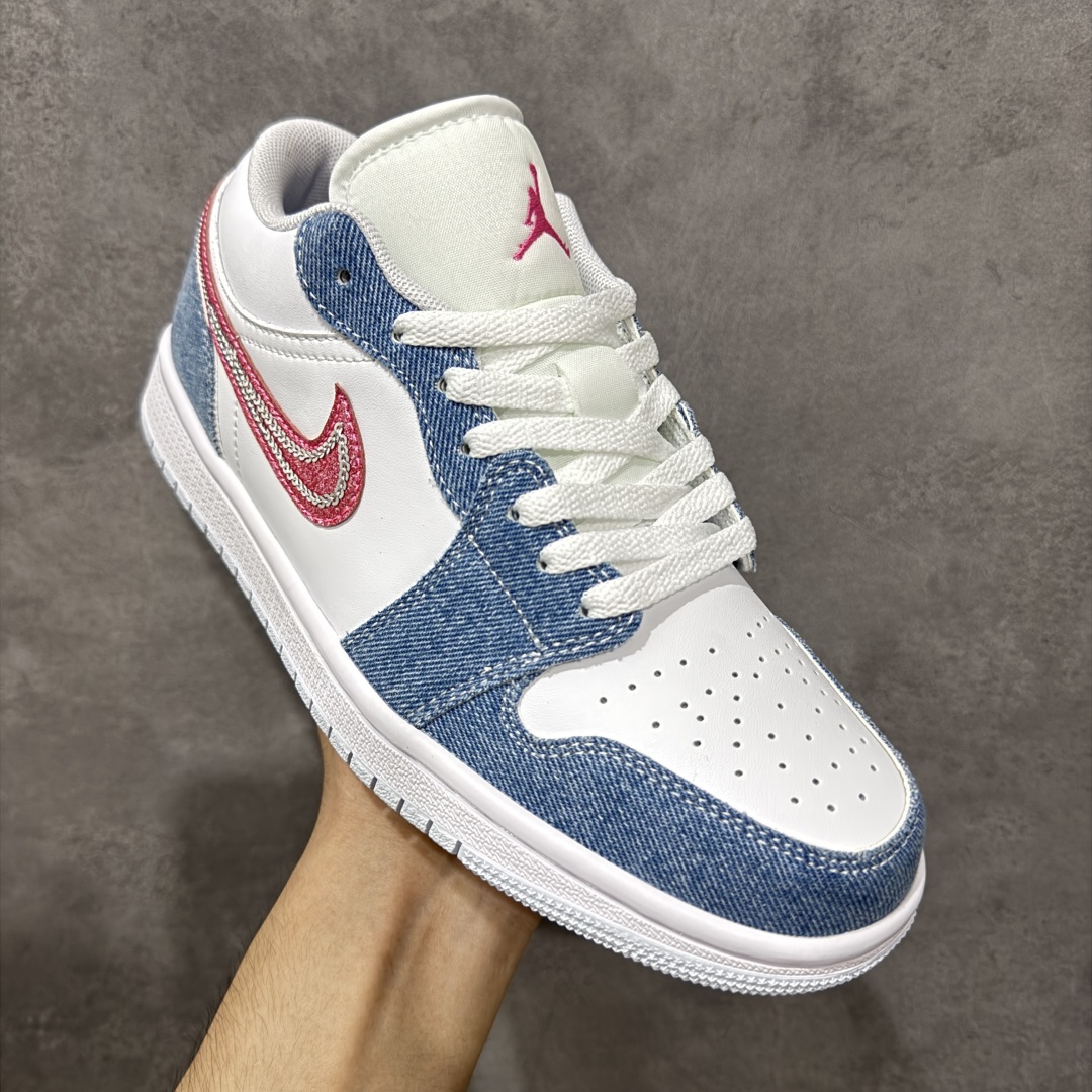  
【K版】Air Jordan AJ1 Low 低帮 白蓝粉牛仔 HQ2001-400

全新流水线出