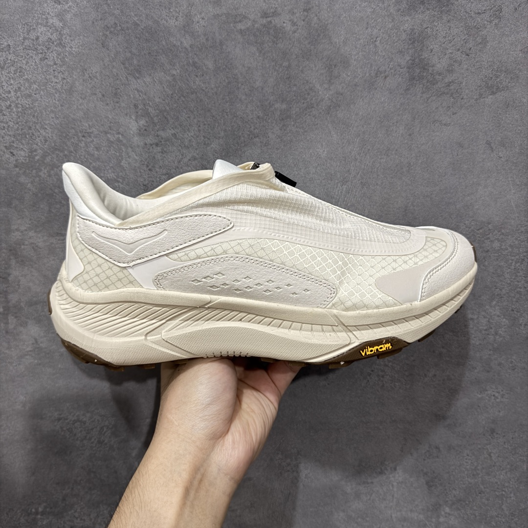 【公司级】HOKA霍卡 HOKA Project Transport全新户外鞋款 整体鞋面采用防撕裂材质,并覆盖快速系带系统的护罩,呈现简约流畅且具备防水性能 尺码:36-45含半码-选品中心