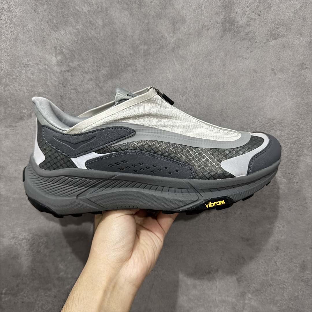 【公司级】HOKA霍卡 HOKA Project Transport全新户外鞋款 整体鞋面采用防撕裂材质,并覆盖快速系带系统的护罩,呈现简约流畅且具备防水性能 尺码:36-45含半码-选品中心